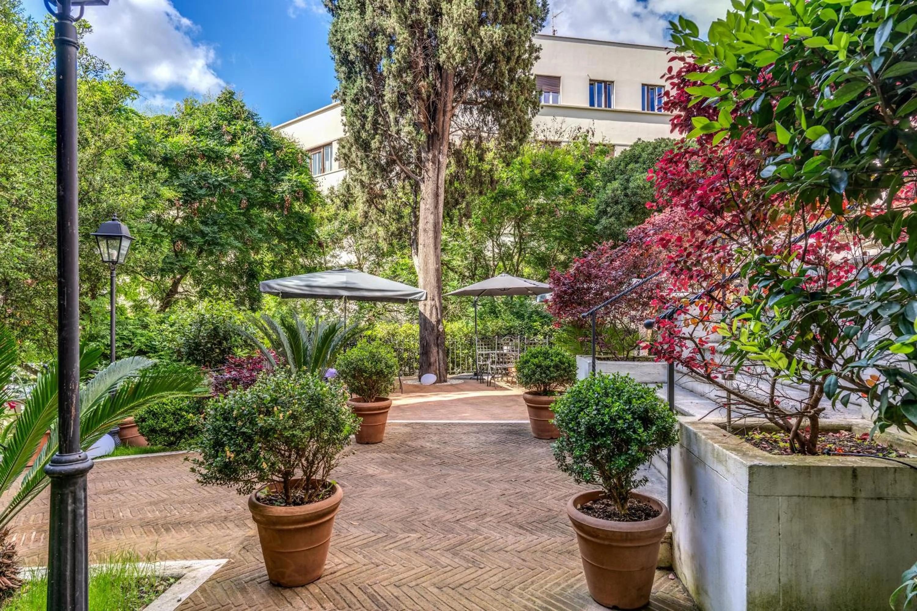 Garden in Mangili Garden Hotel