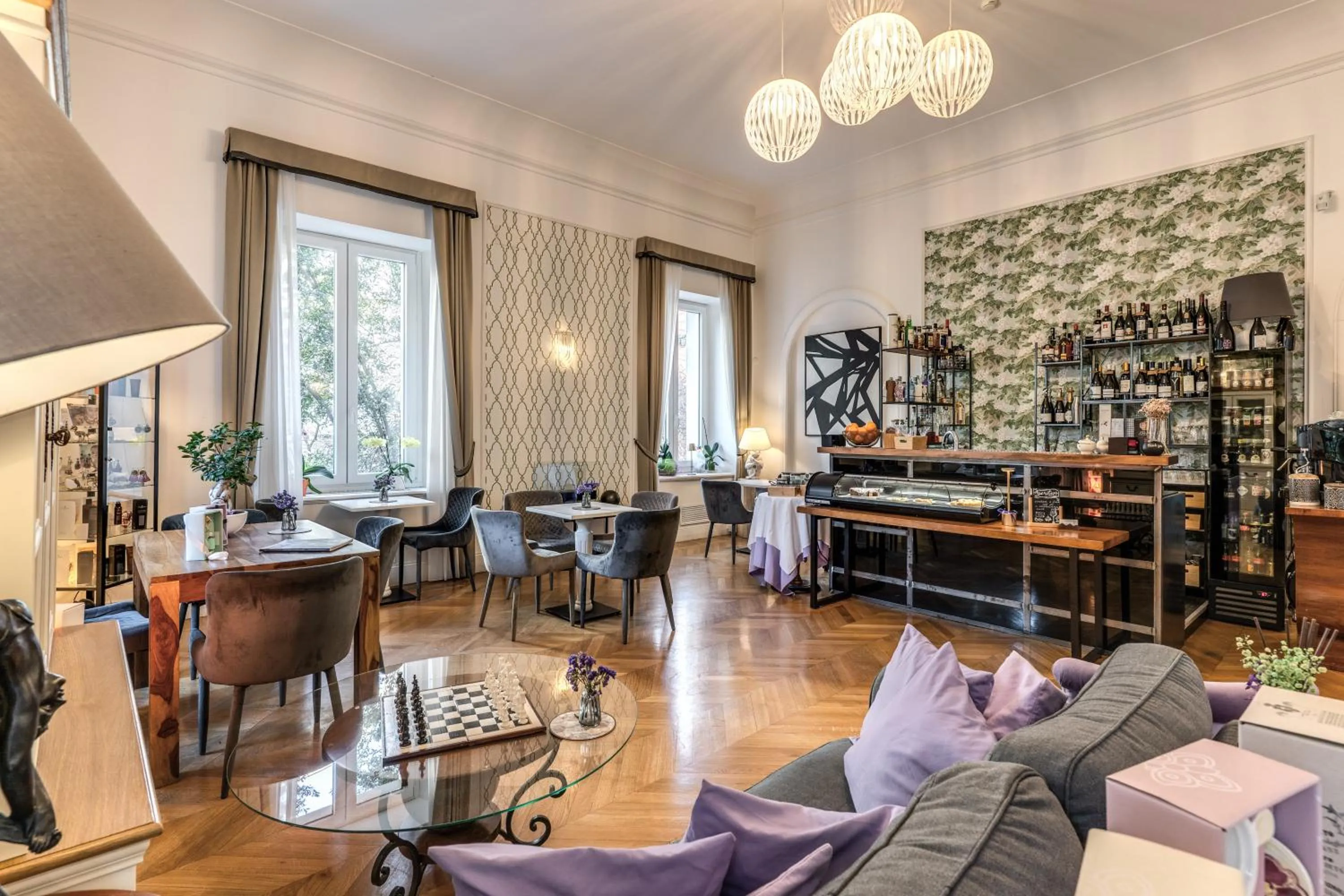 Lobby or reception in Mangili Garden Hotel