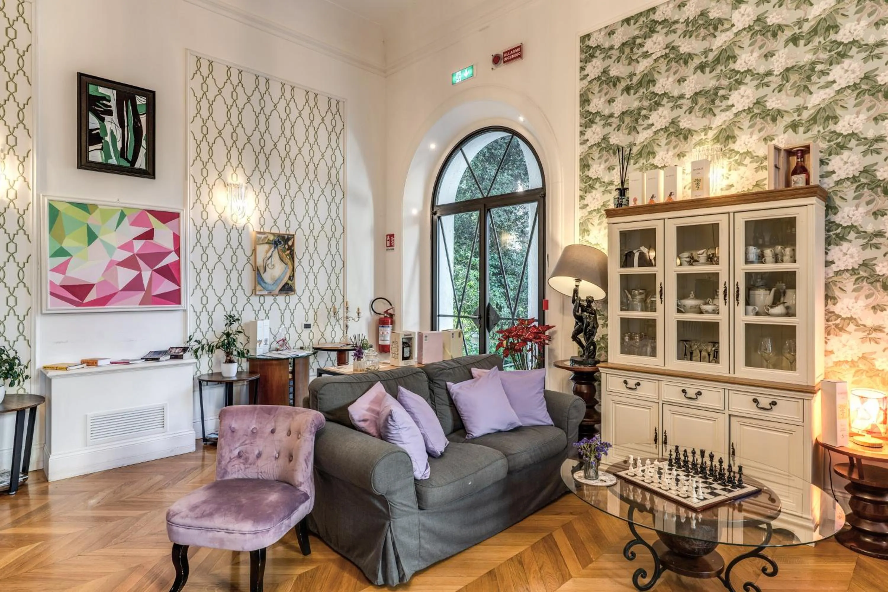 Lobby or reception in Mangili Garden Hotel