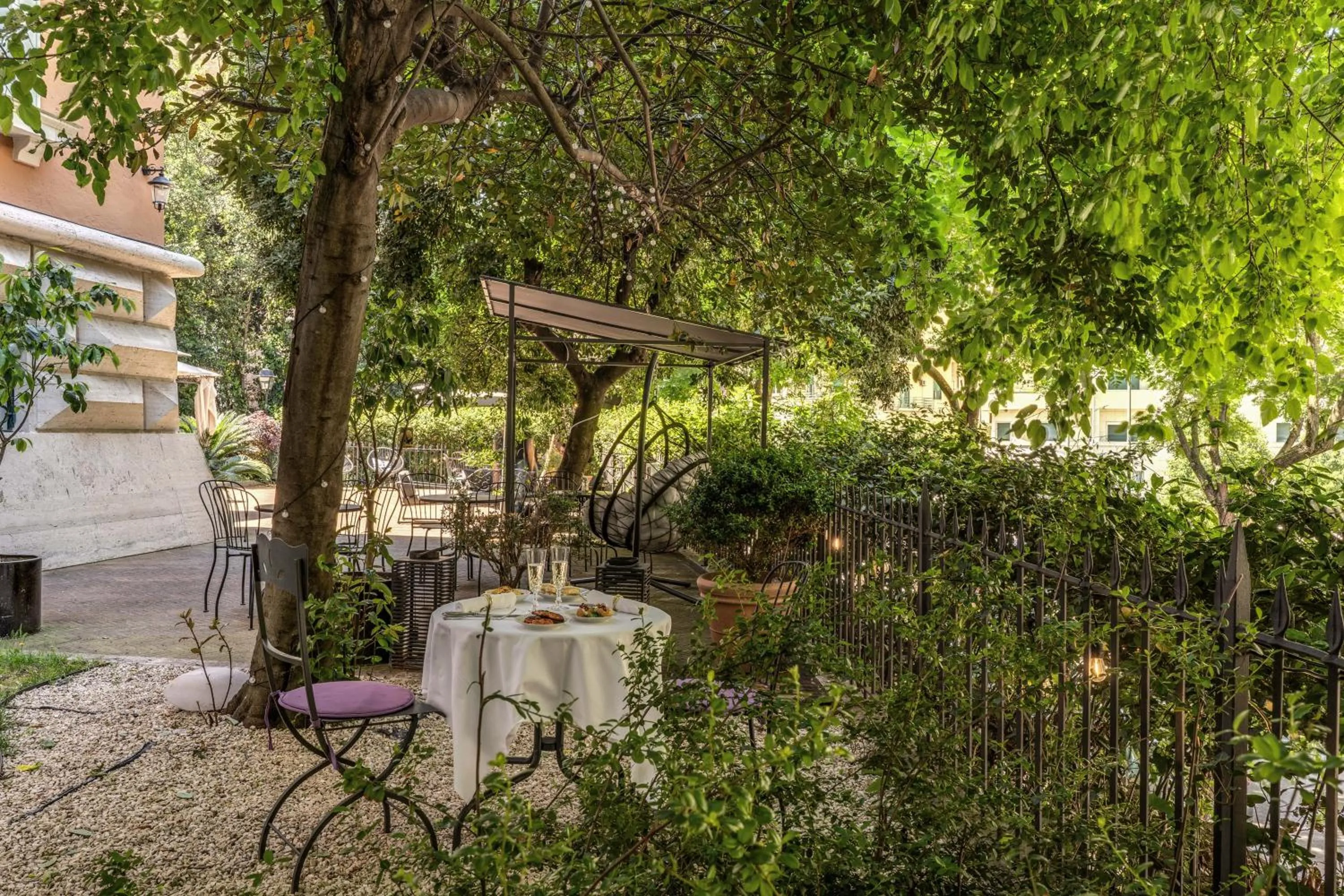 Natural landscape in Mangili Garden Hotel