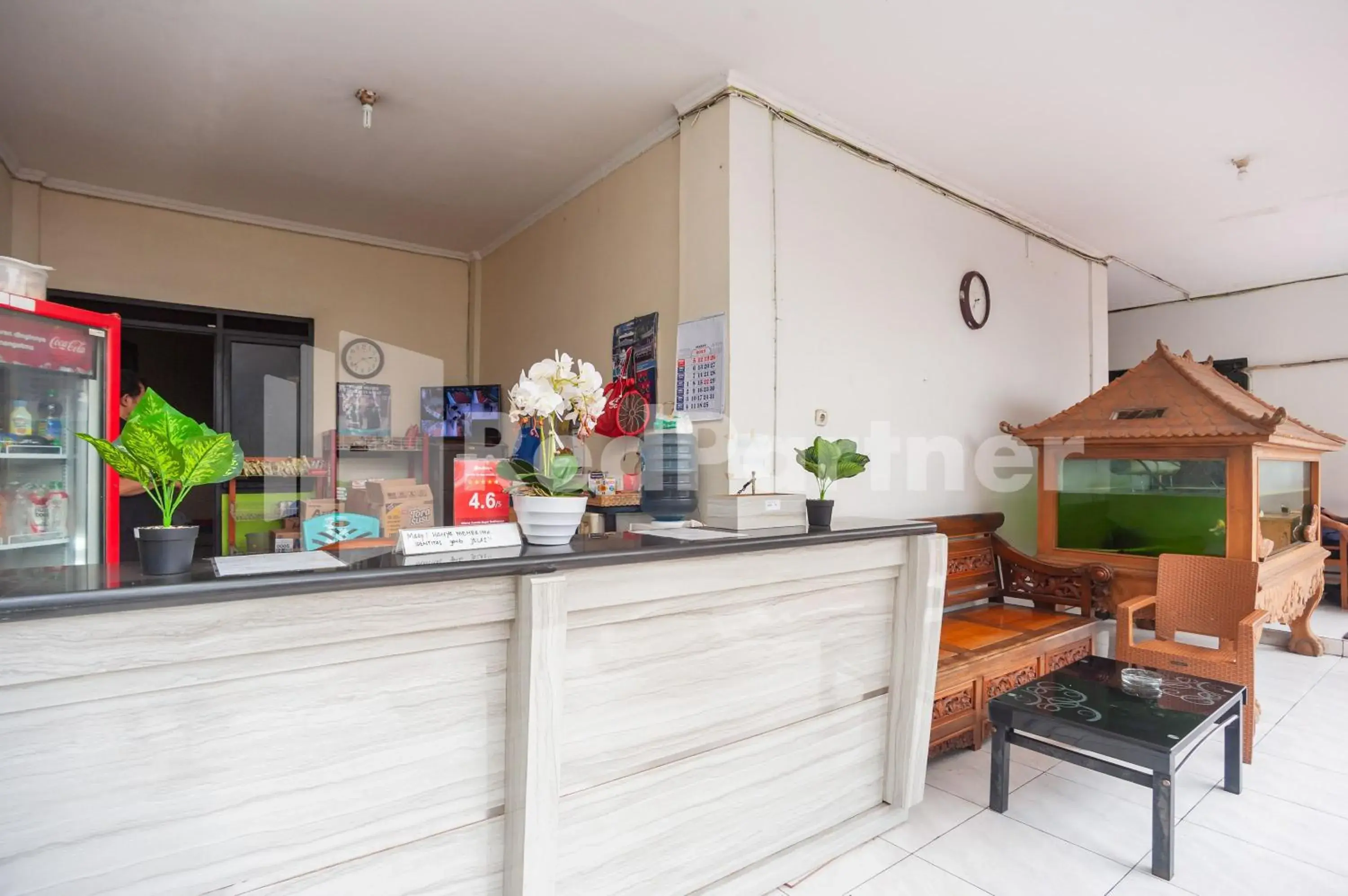 Lobby or reception in Wisma Juanda Bogor Mitra RedDoorz Lobby or reception in Wisma Juanda Bogor Mitra RedDoorz