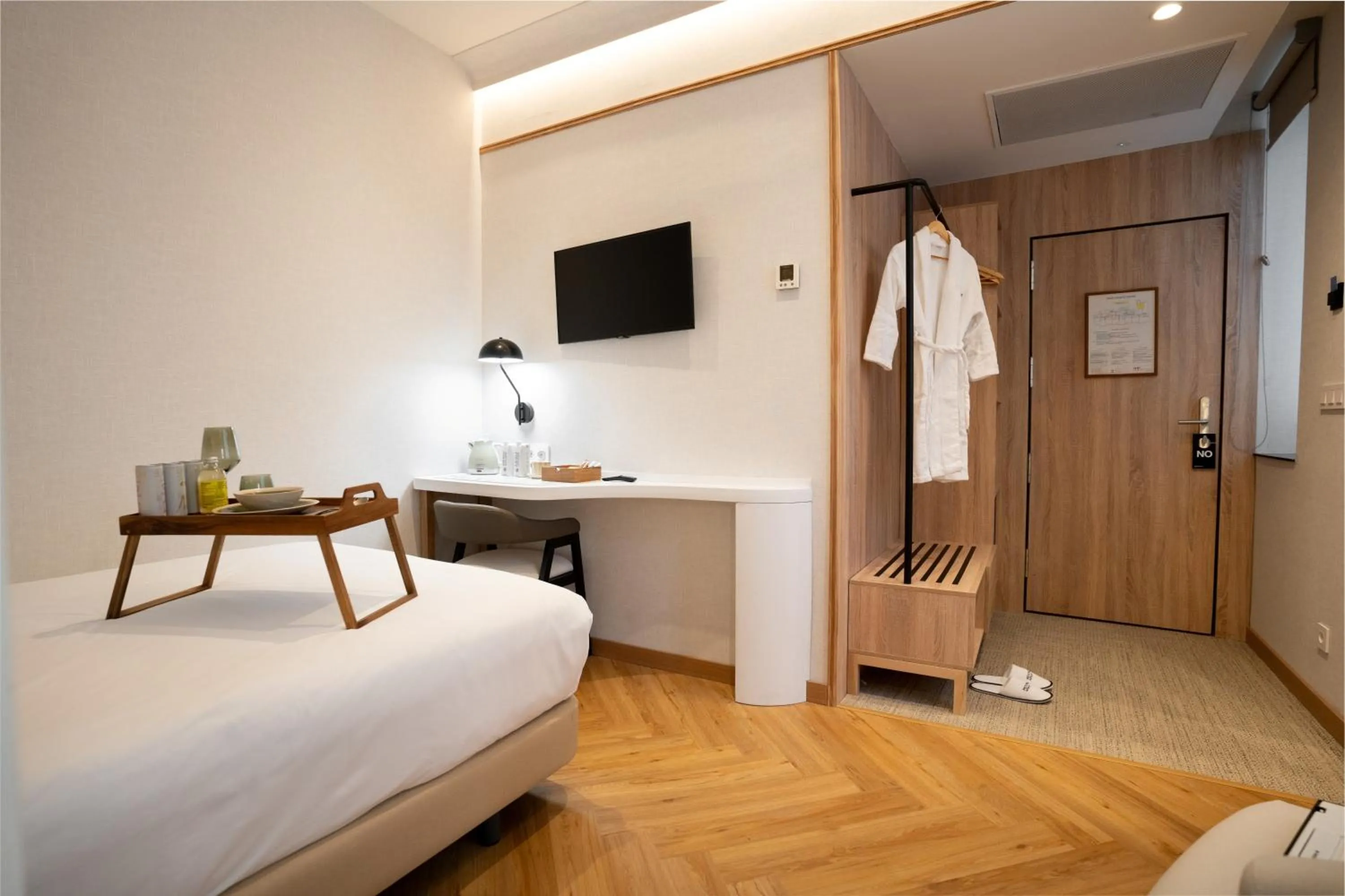 Bed in Petit Palace Chueca