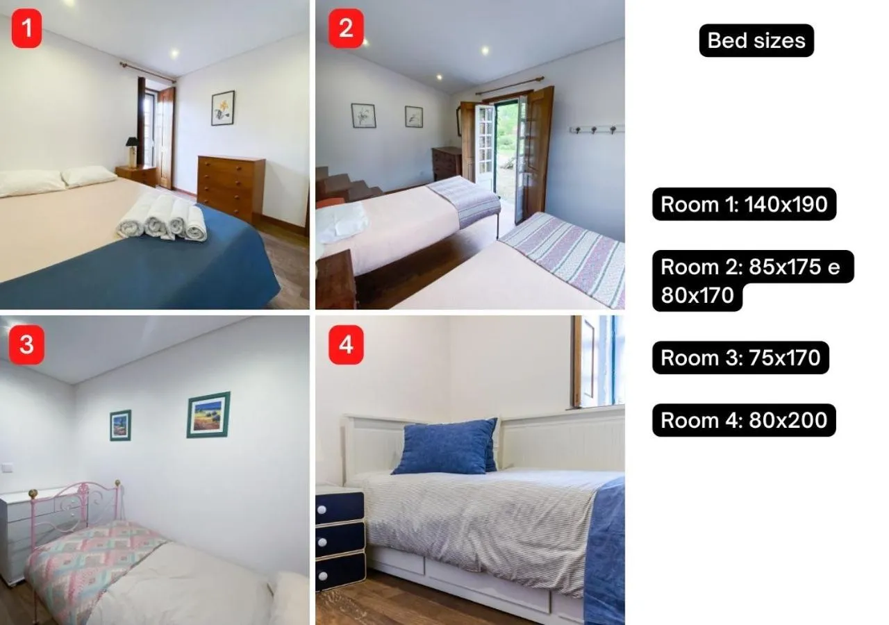 Bedroom, Bed in Casa do Crasto