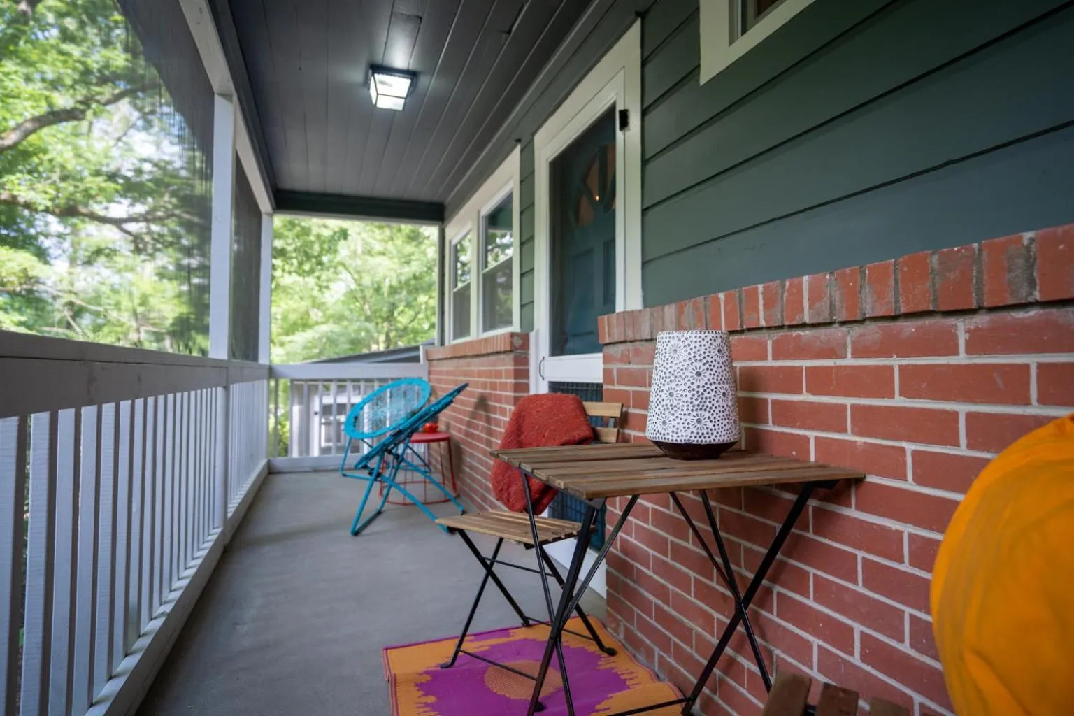 Balcony/Terrace in Foggy Bottom Cabins
