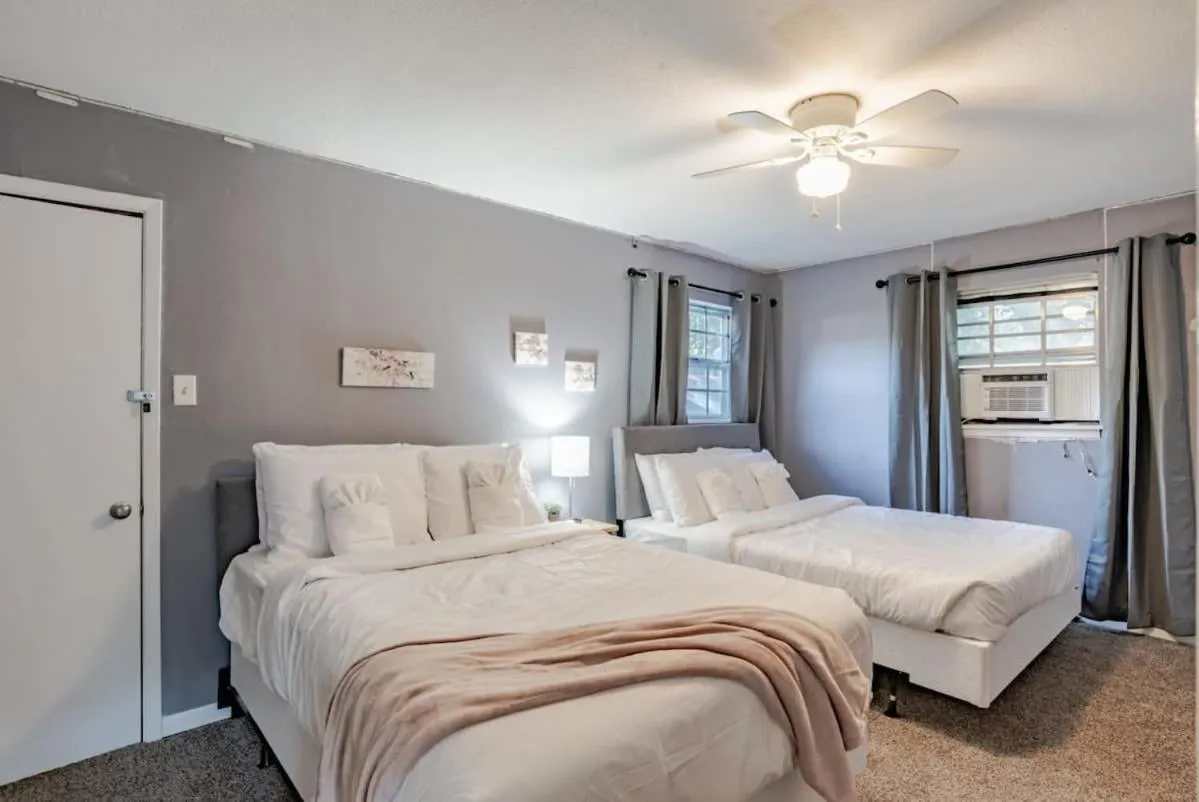 Bed in Modern Cottage on Michigan