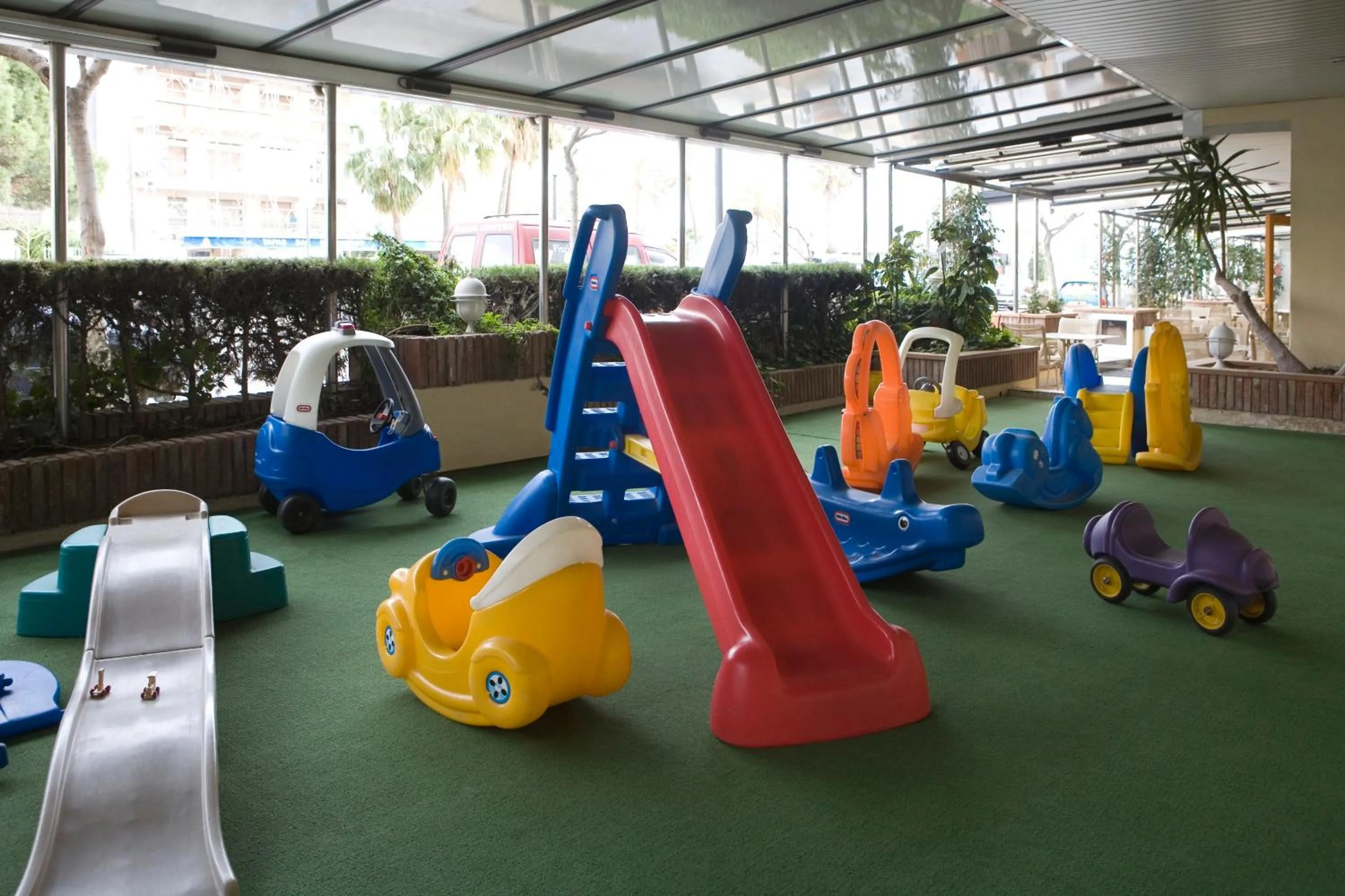 Children play ground in Hotel Rovira