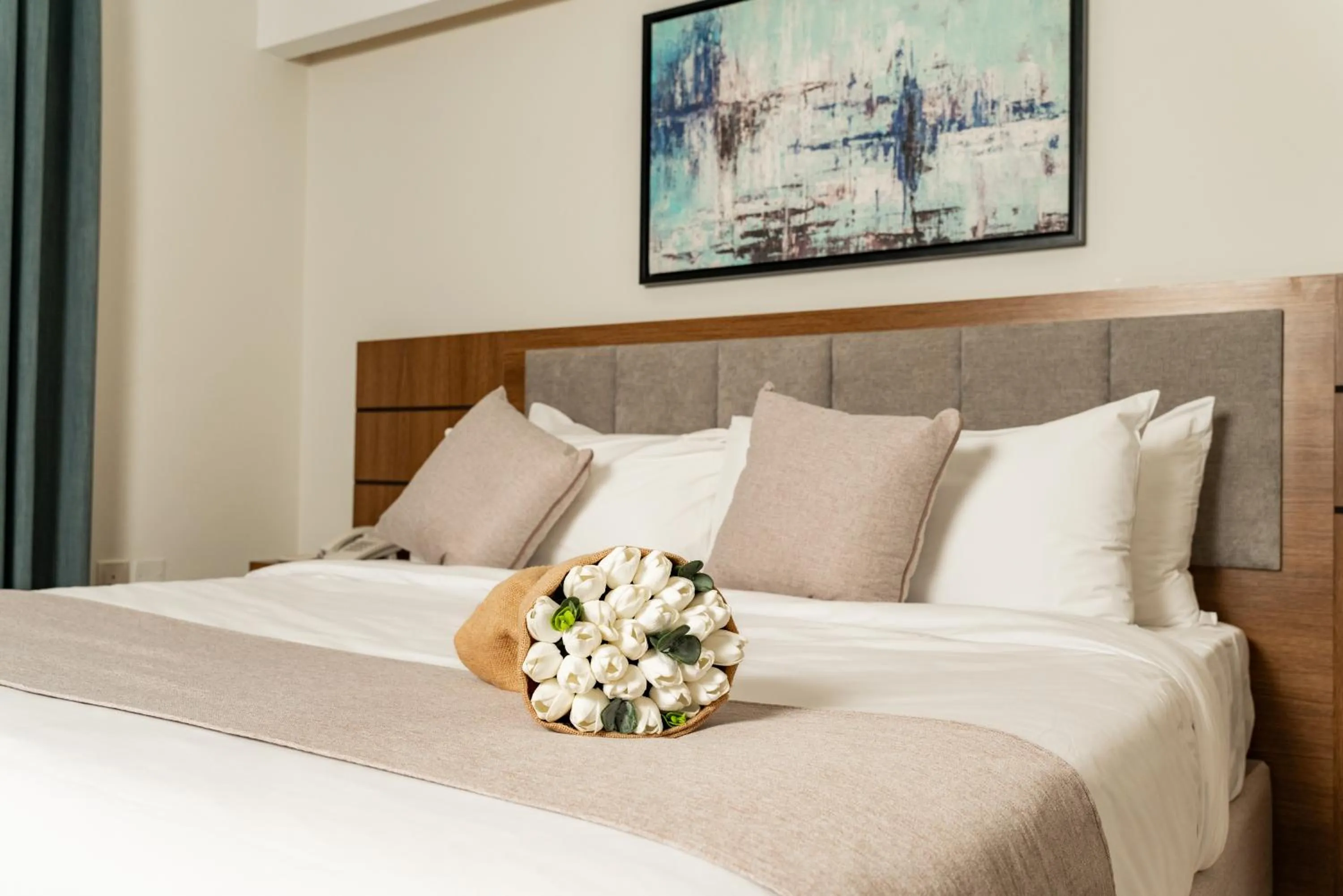 Bed in Swiss Spirit Hotel & Suites Dammam Corniche