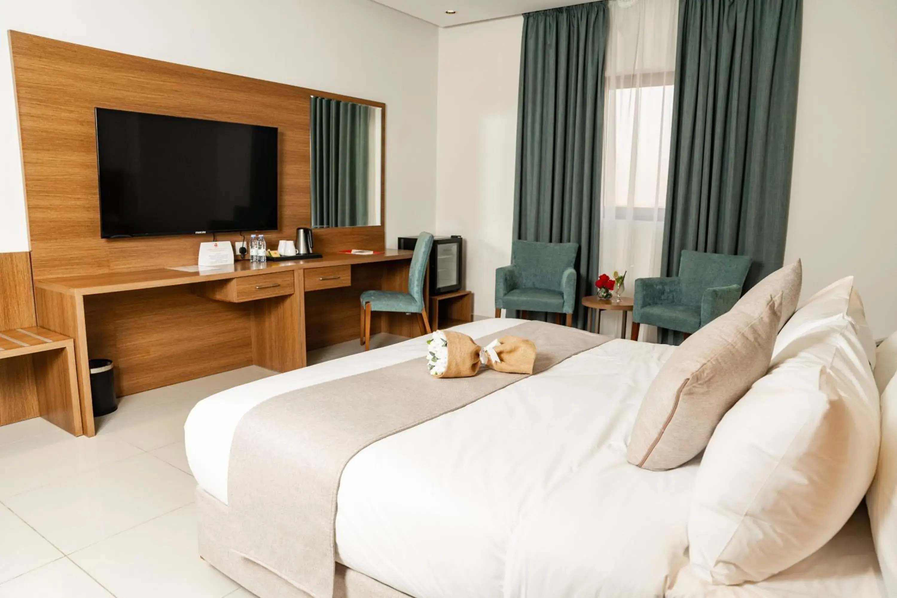 Deluxe King Room in Swiss Spirit Hotel & Suites Dammam Corniche Deluxe King Room in Swiss Spirit Hotel & Suites Dammam Corniche