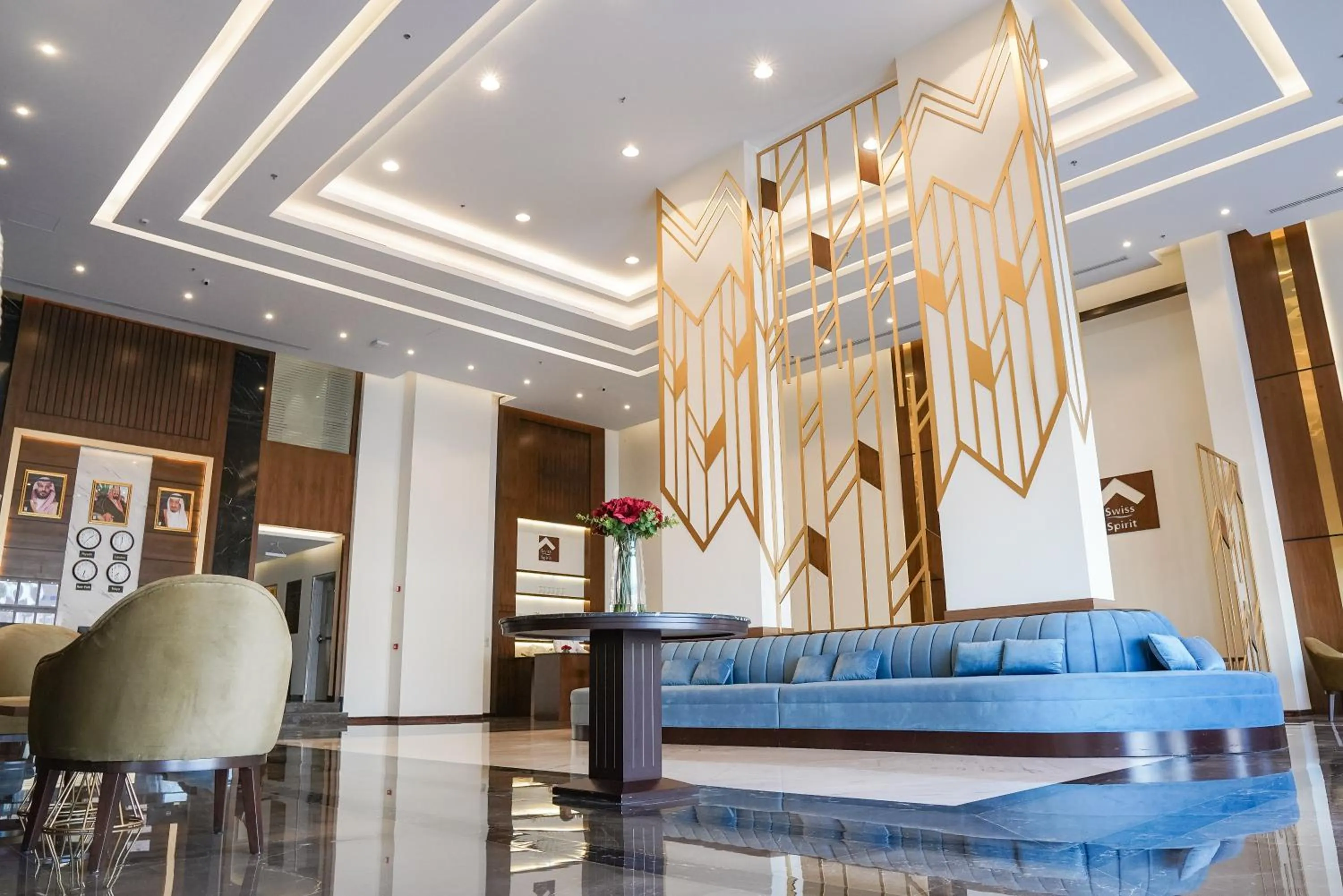 Lobby or reception in Swiss Spirit Hotel & Suites Dammam Corniche