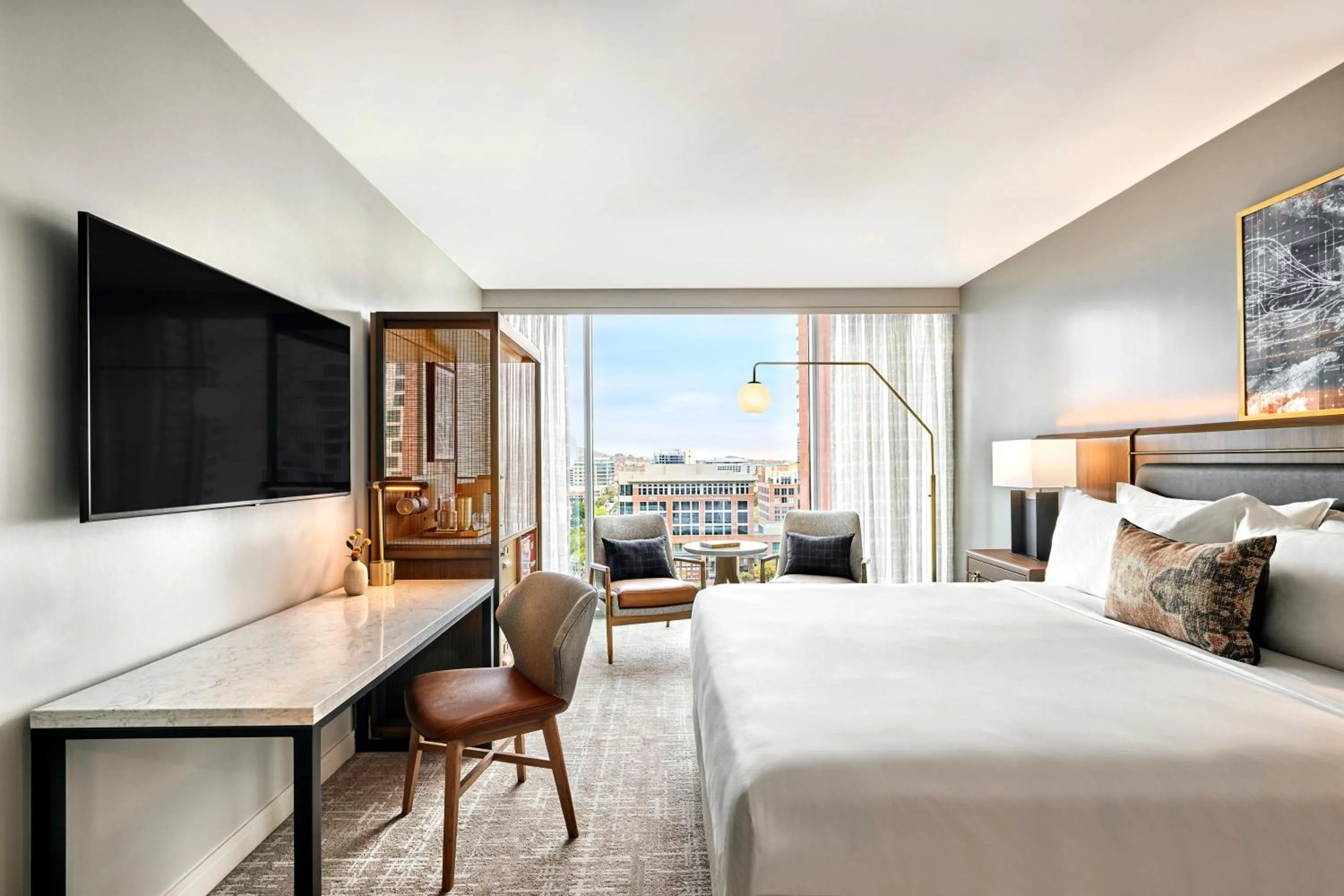 Photo of the whole room, Bed in Omni Tempe Hotel at ASU