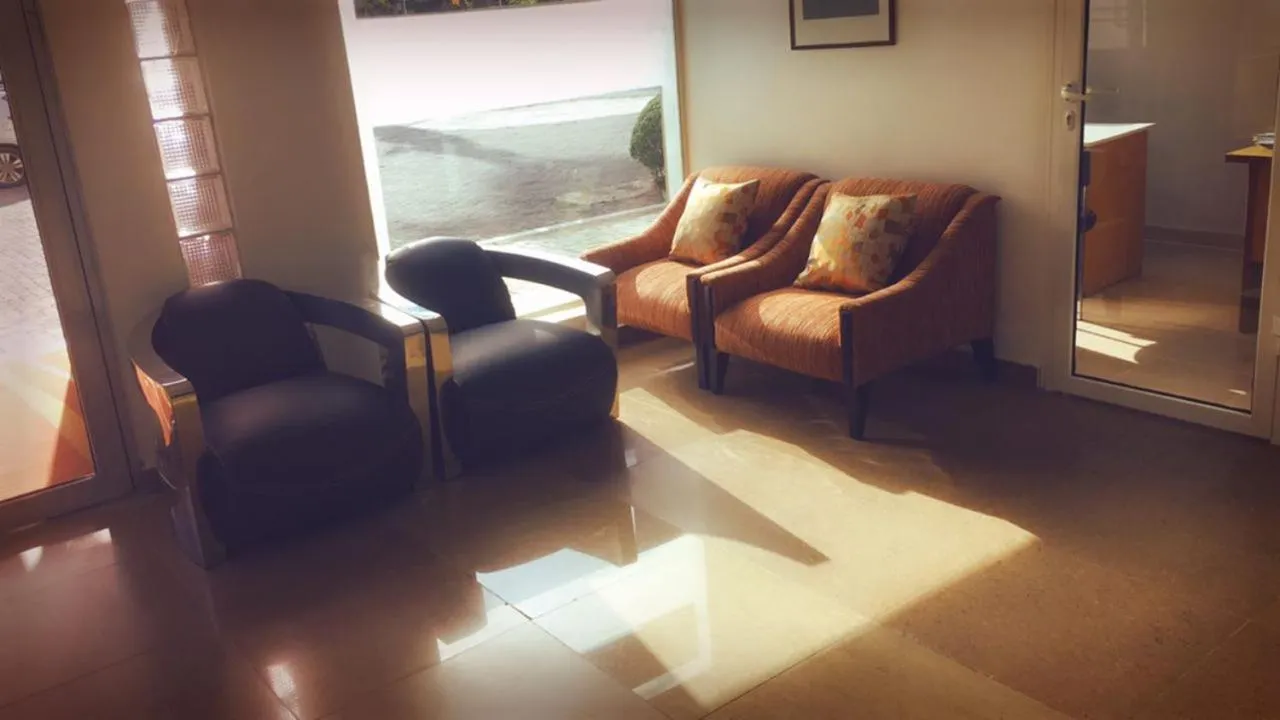 Lobby or reception in G61 Hotel