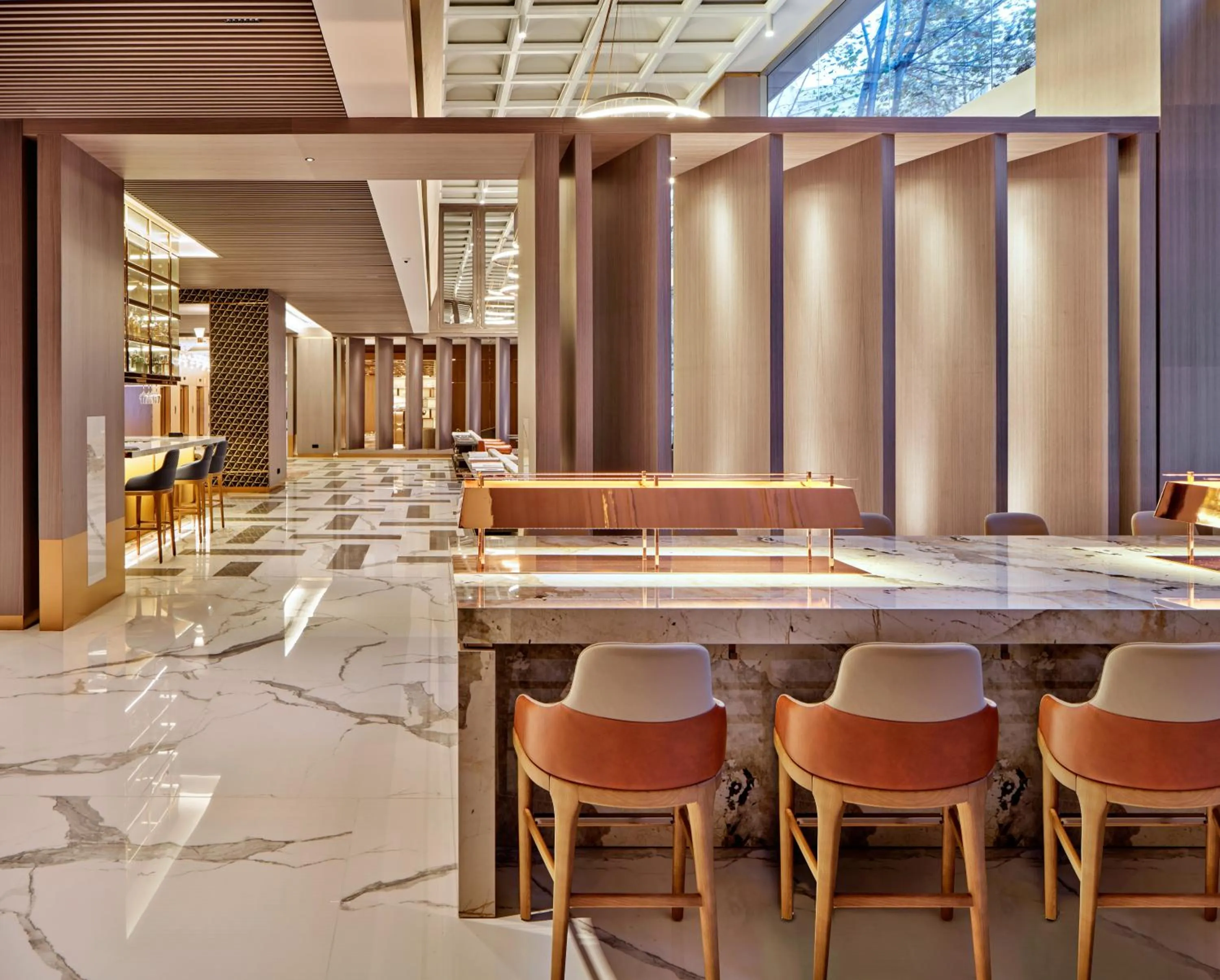 Lounge or bar in InterContinental Barcelona by IHG