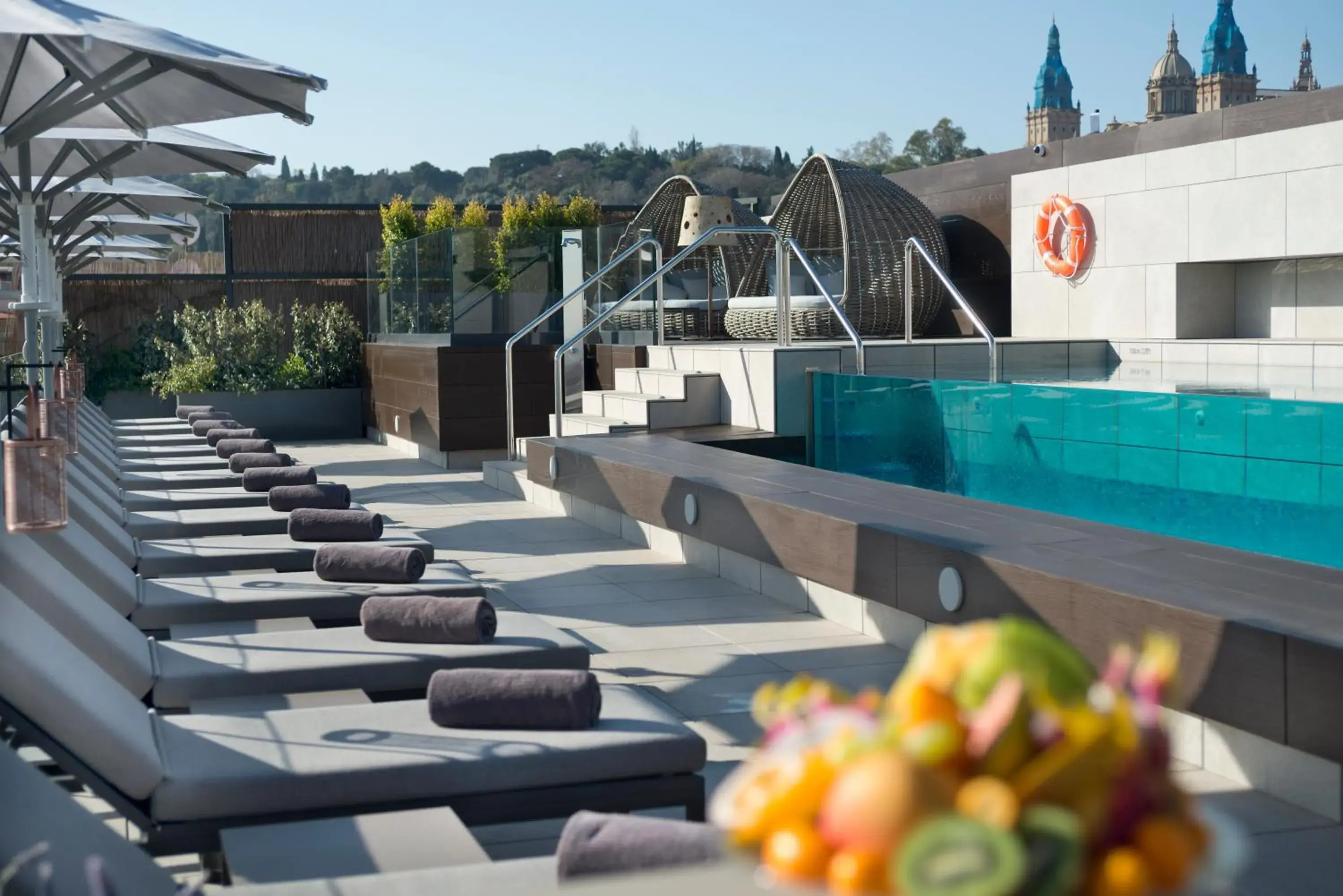 Swimming pool in InterContinental Barcelona by IHG Swimming pool in InterContinental Barcelona by IHG