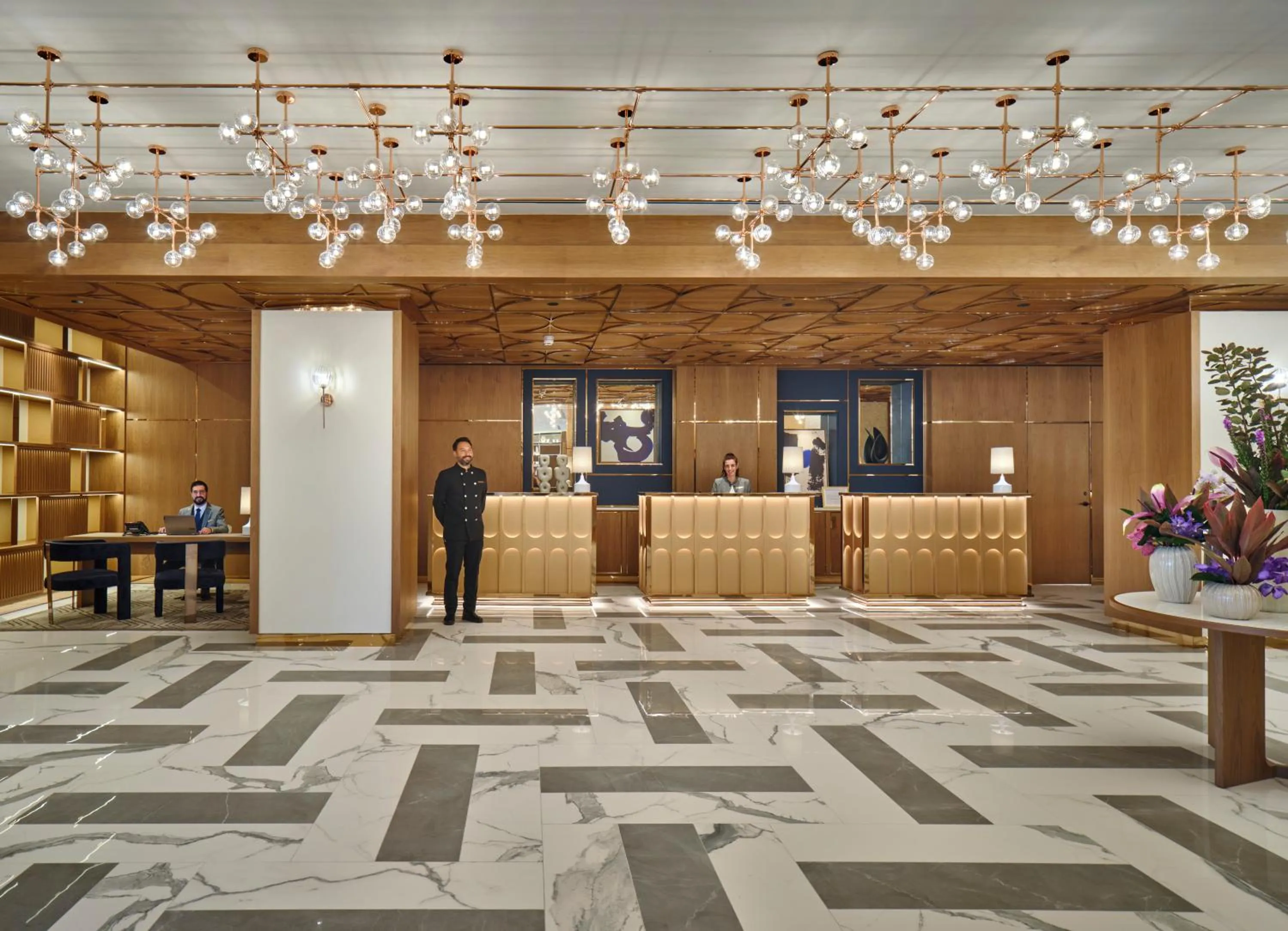 Lobby or reception in InterContinental Barcelona by IHG
