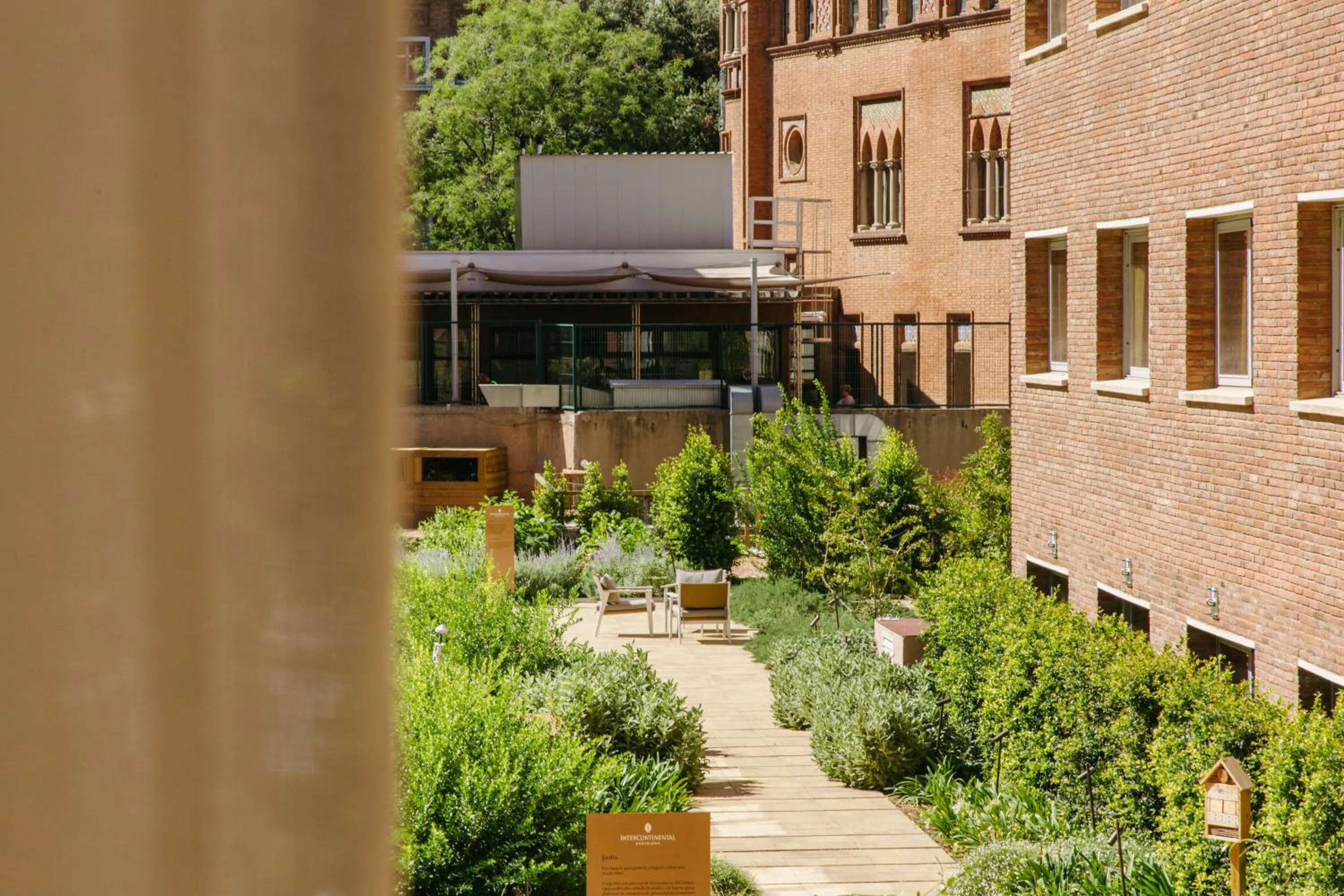 Garden in InterContinental Barcelona by IHG