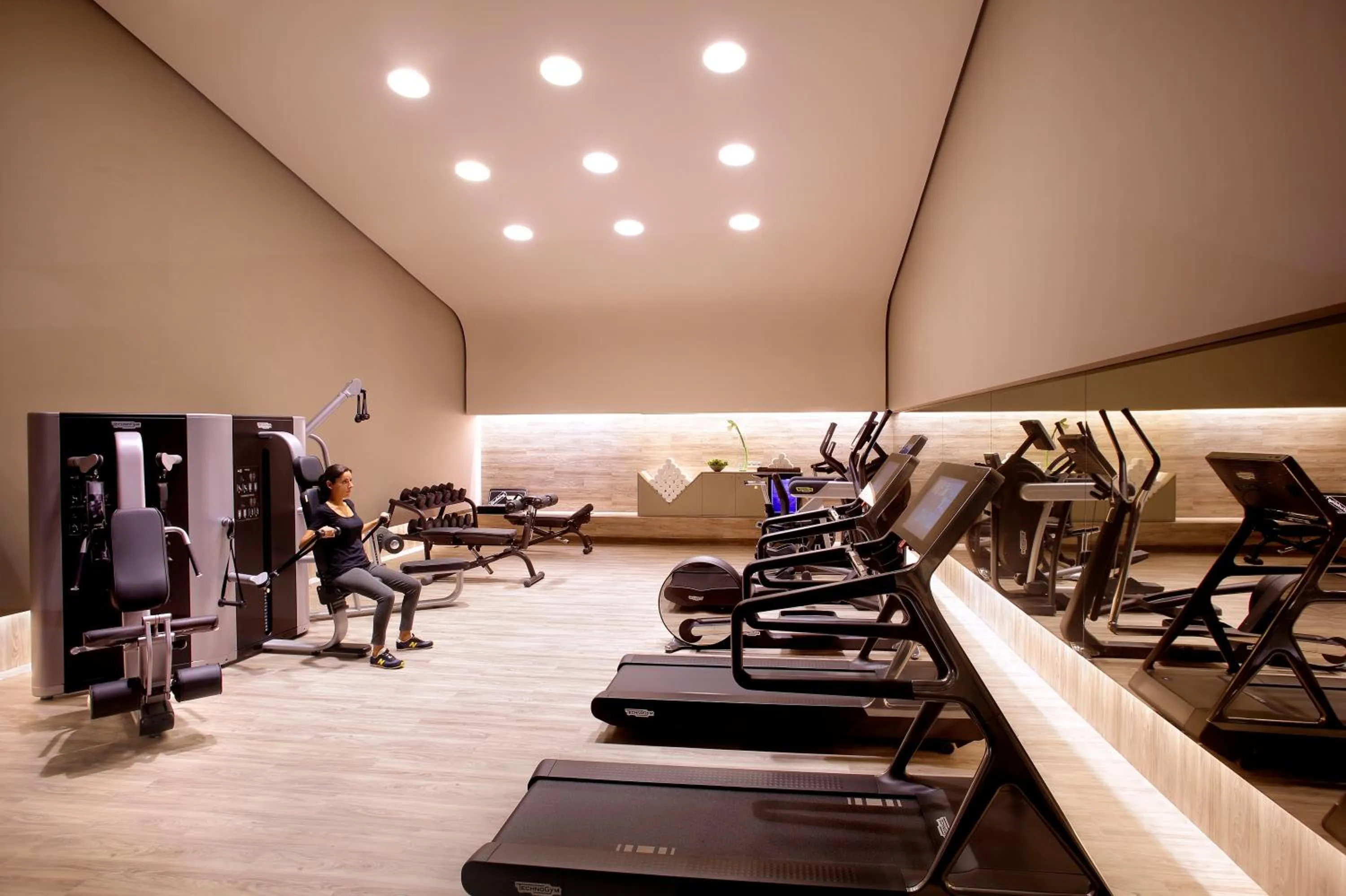 Fitness centre/facilities in InterContinental Barcelona by IHG