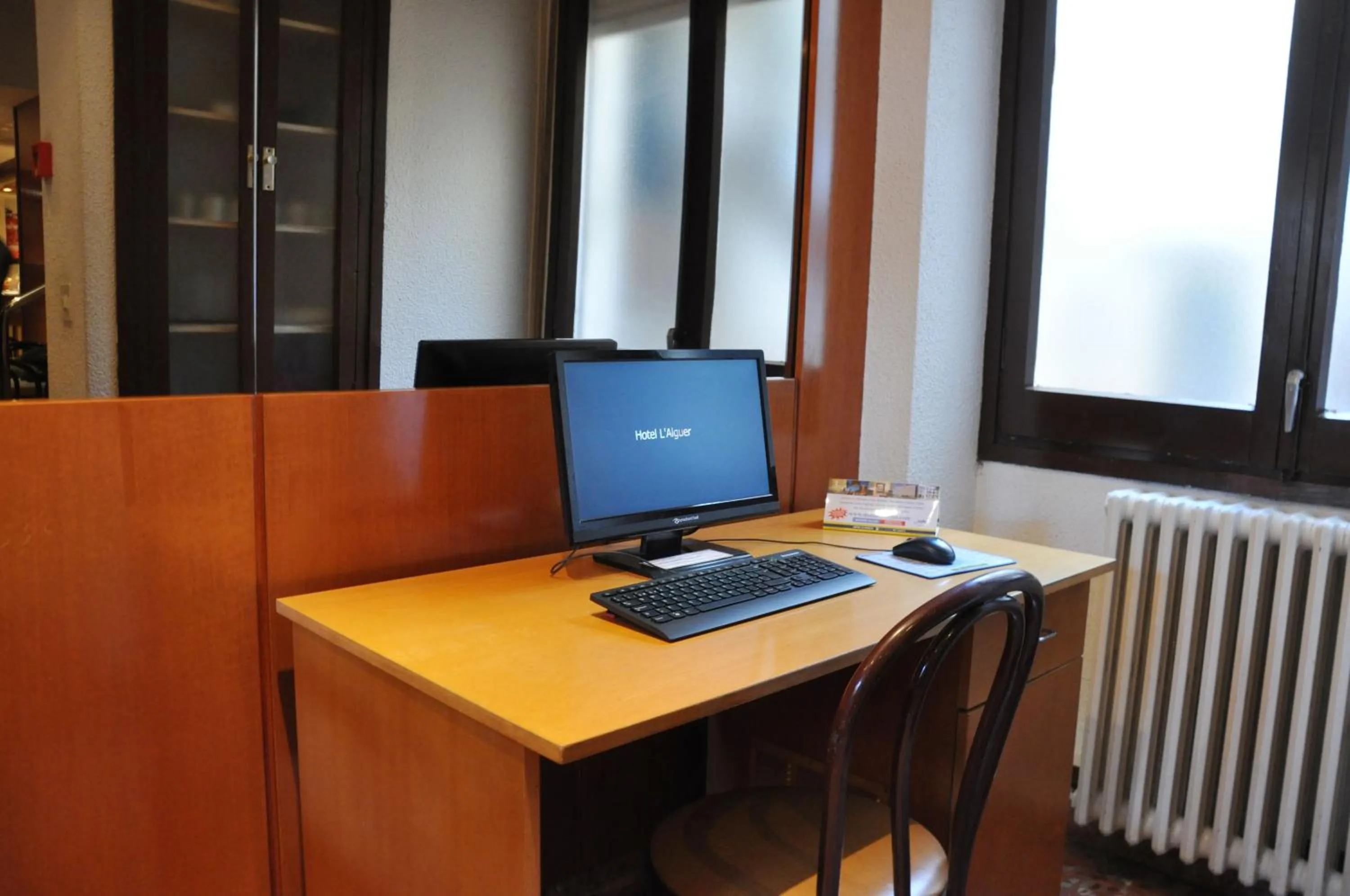 Lobby or reception in Hotel Alguer Camp Nou