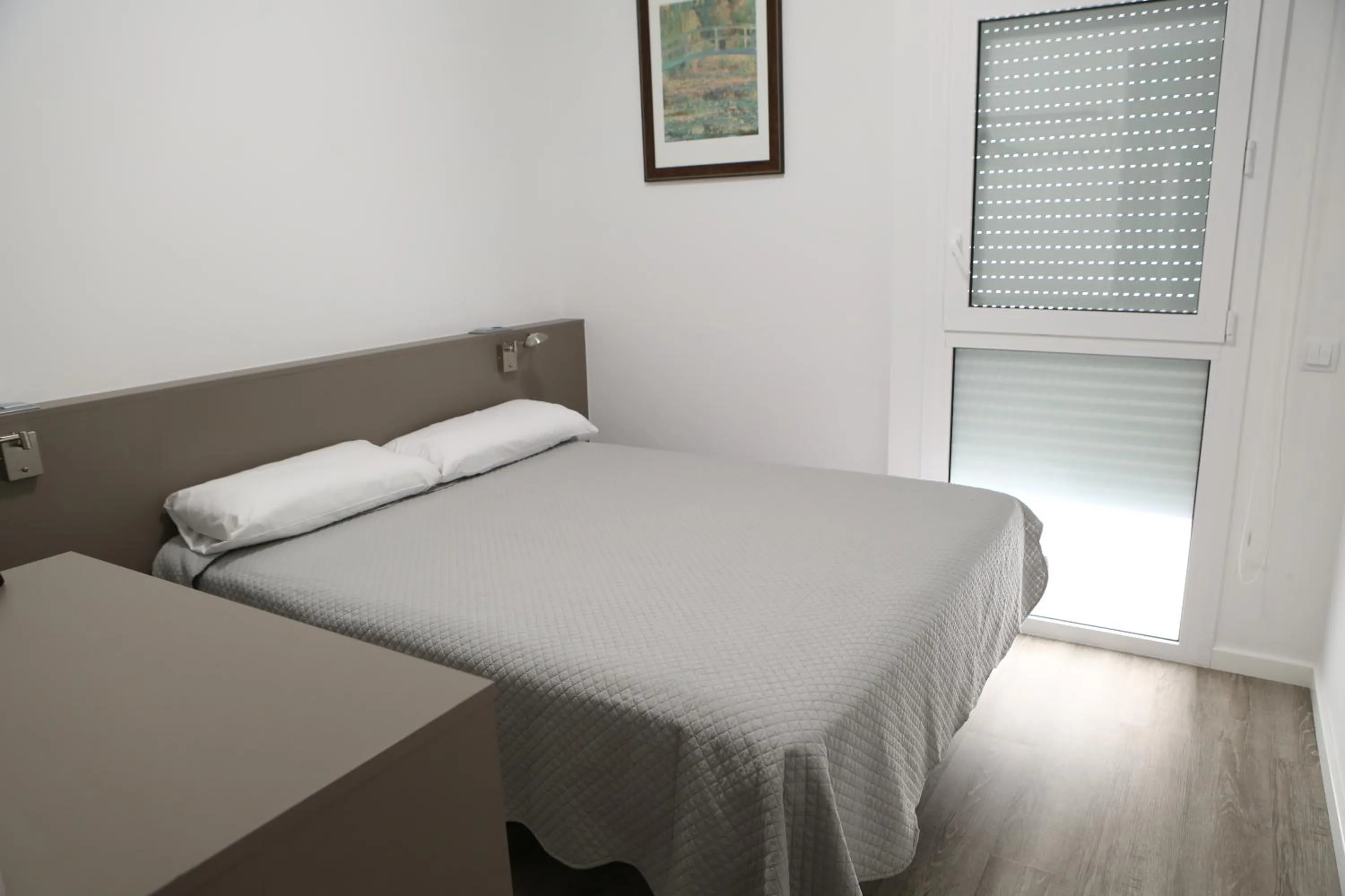 Bed in Hotel Alguer Camp Nou
