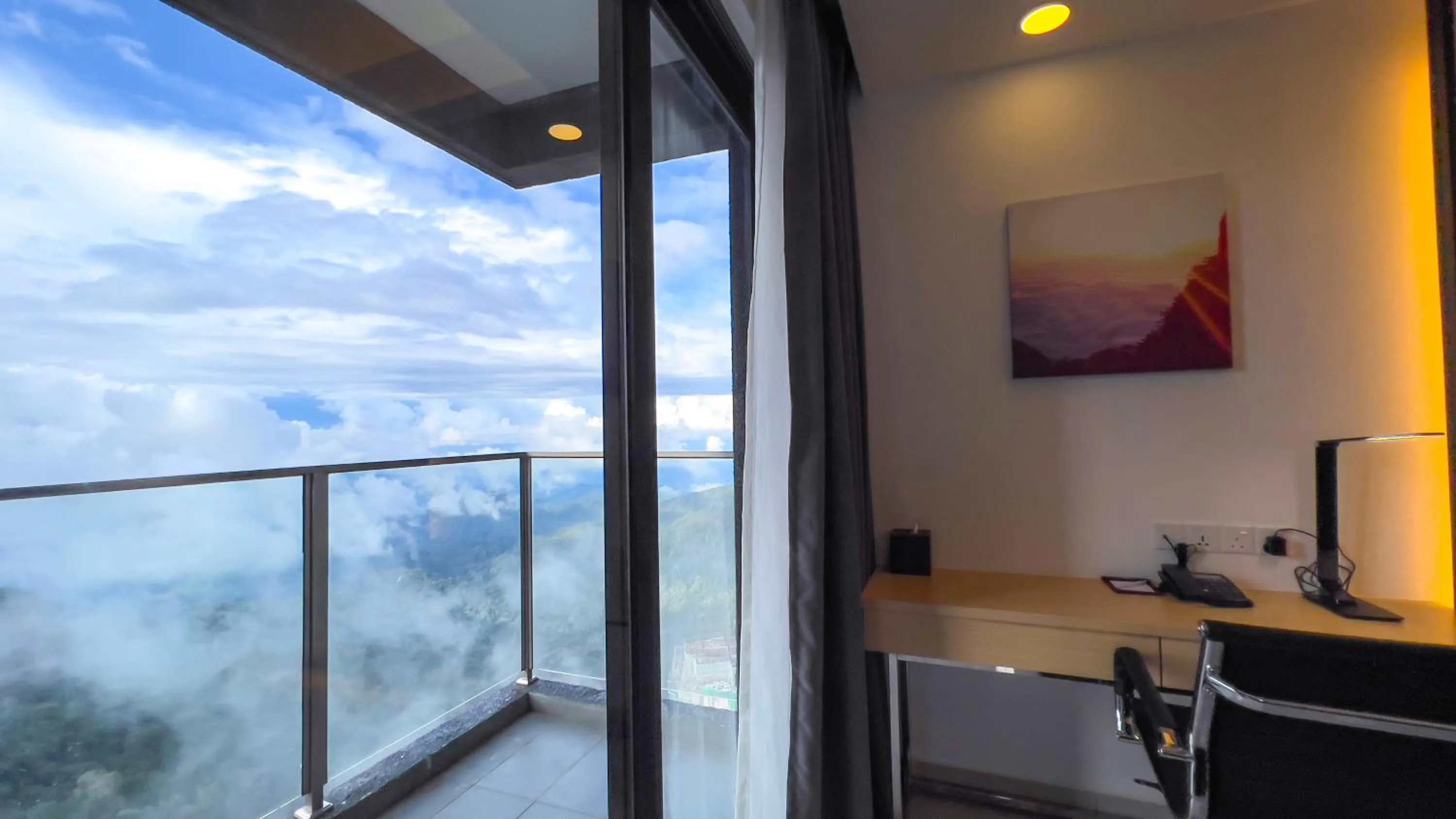 Balcony/Terrace in The Yanné, Onsen Hotel