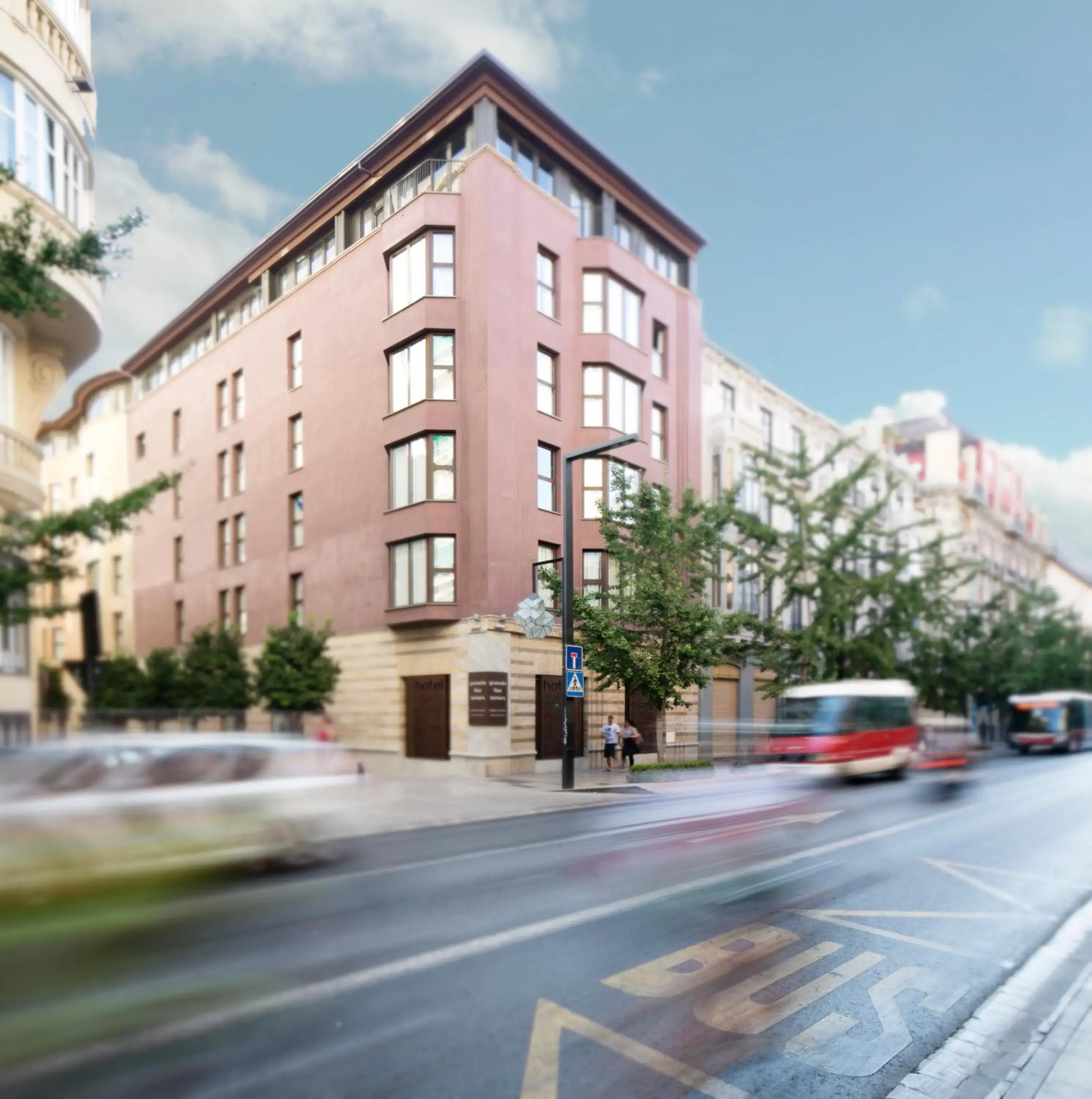 Property building in Hotel Maciá Granada Five Senses Rooms & Suites Property building in Hotel Maciá Granada Five Senses Rooms & Suites