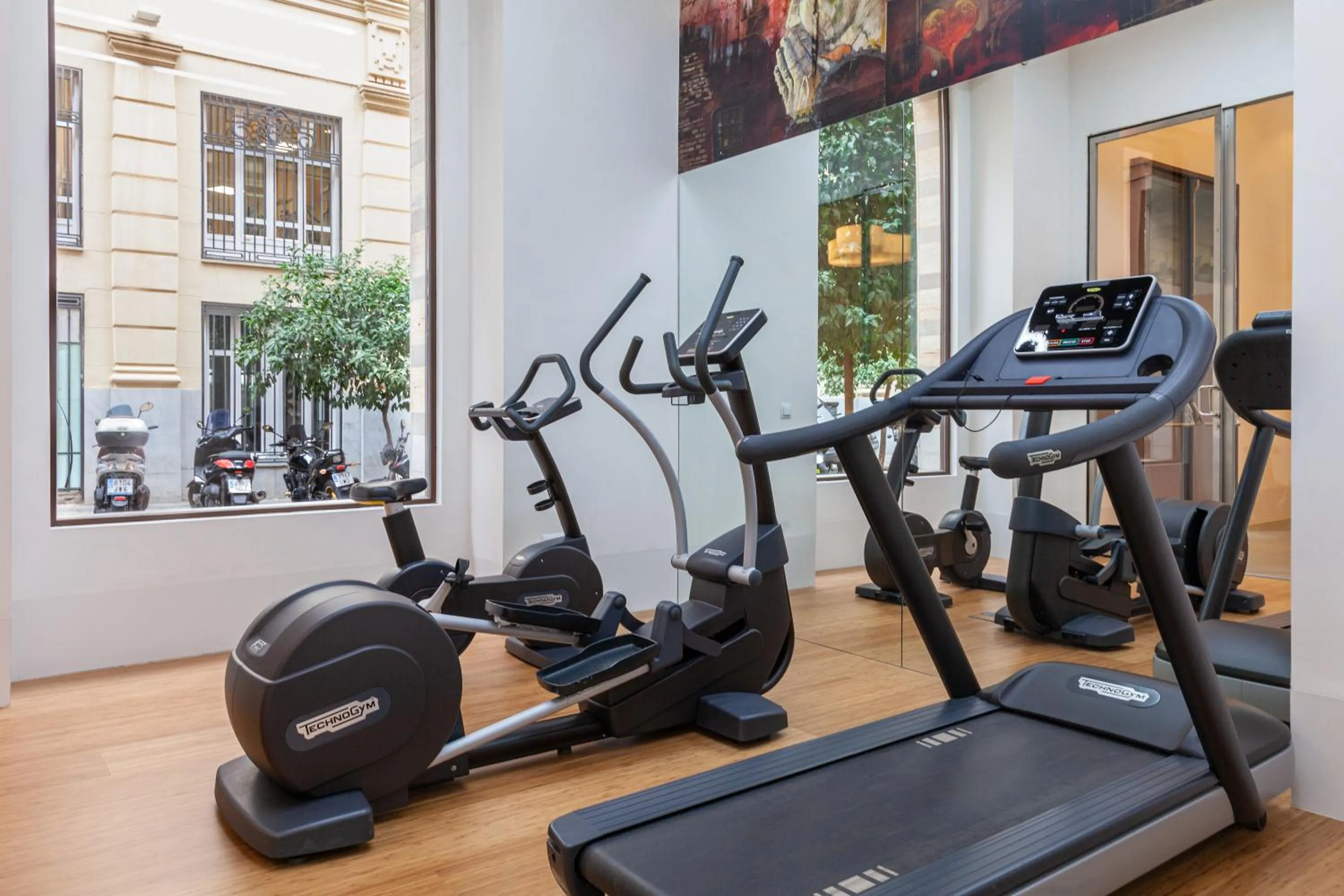 Fitness centre/facilities in Hotel Maciá Granada Five Senses Rooms & Suites