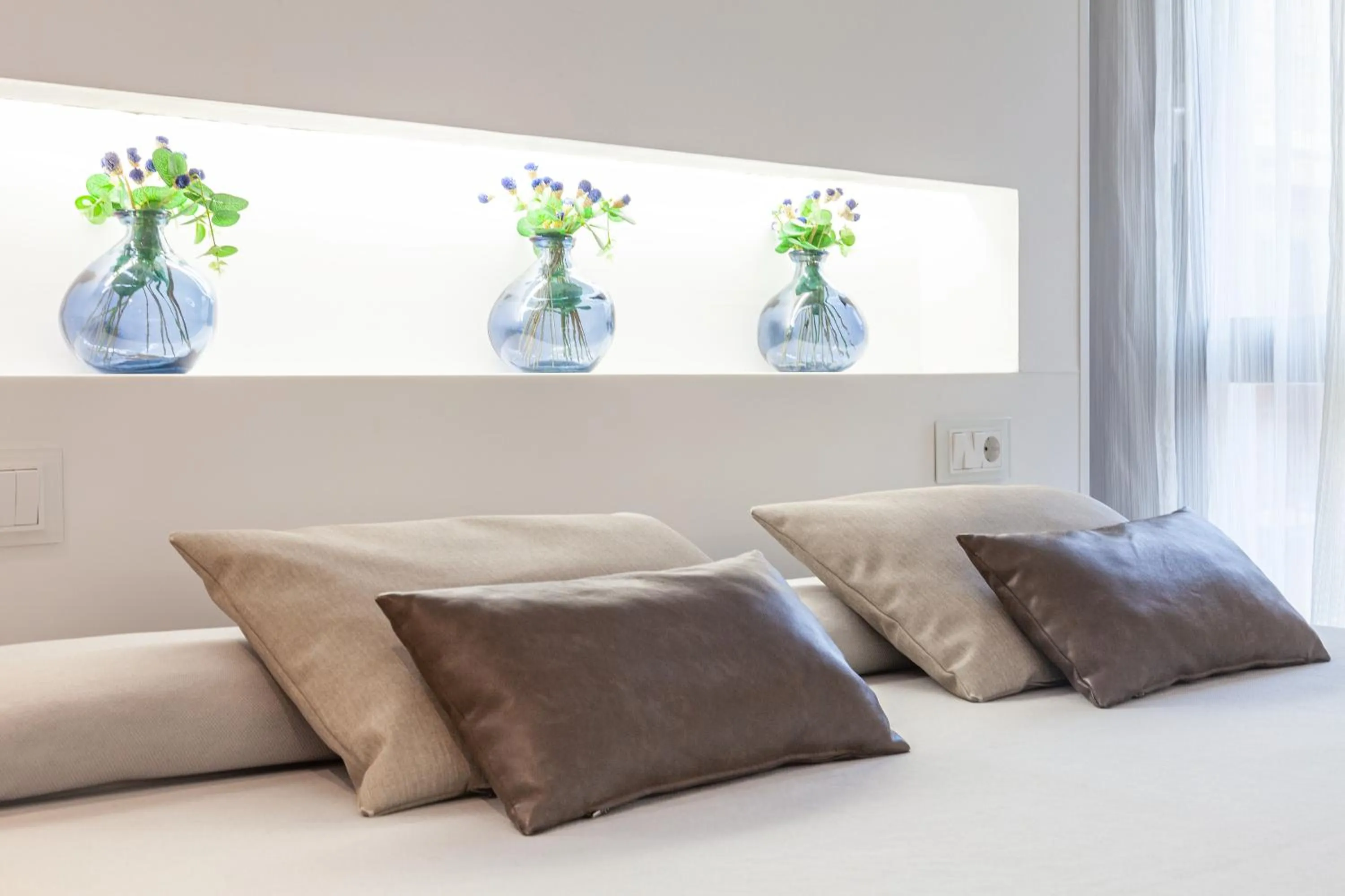 Bed in Hotel Maciá Granada Five Senses Rooms & Suites