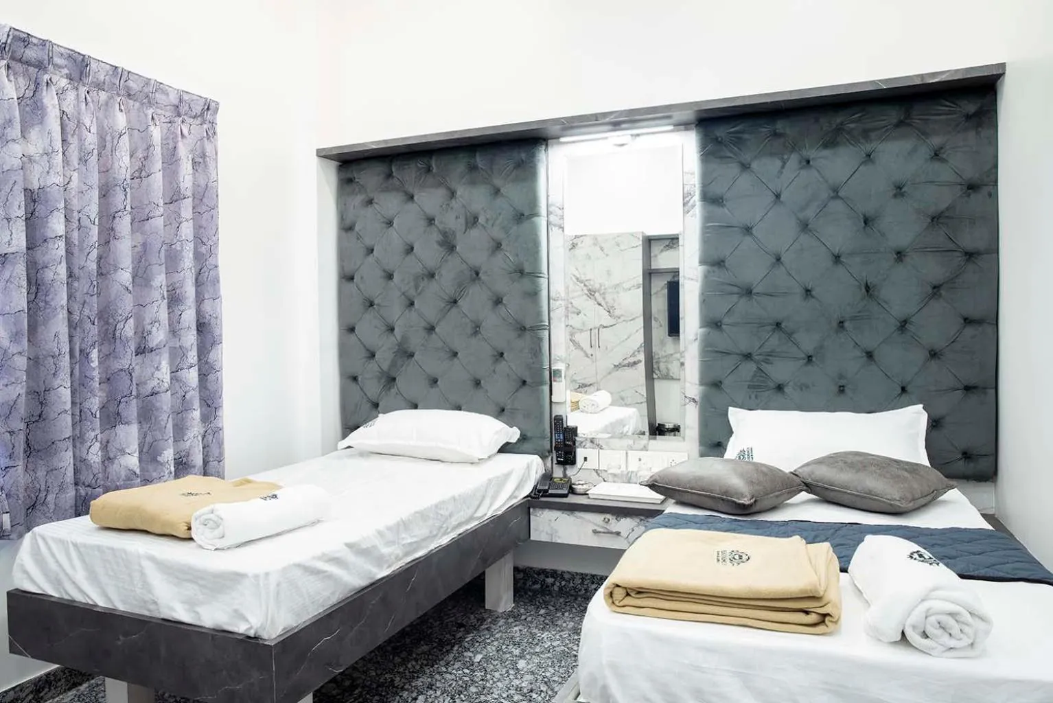 Bedroom, Bed in JSM Residency