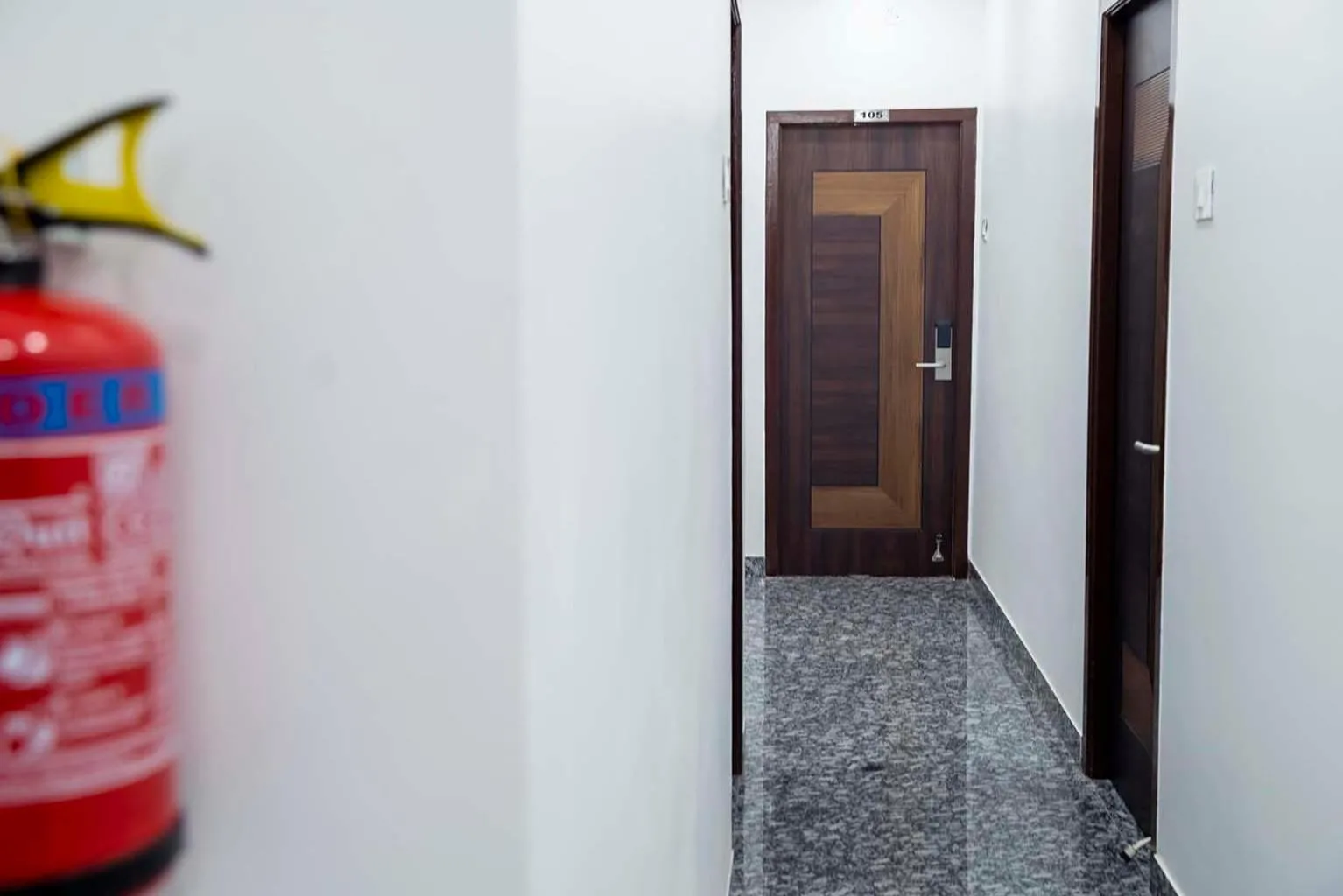 Inner courtyard view in JSM Residency