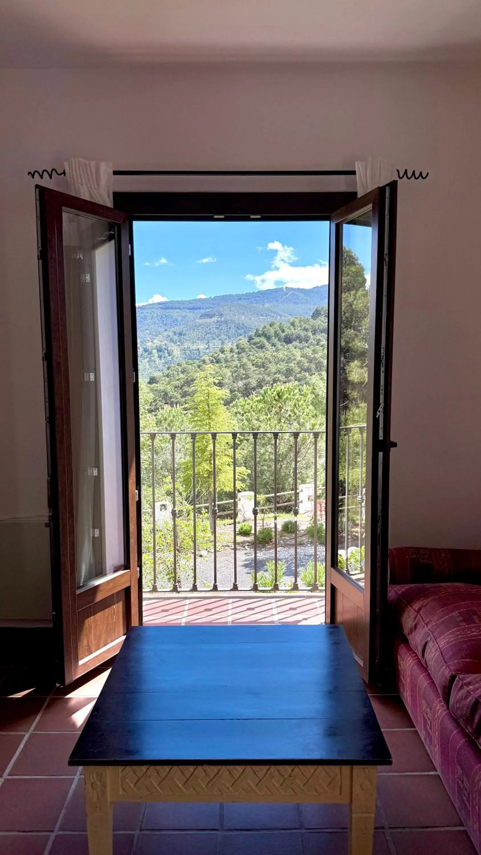 Natural landscape in Cerro de Hijar