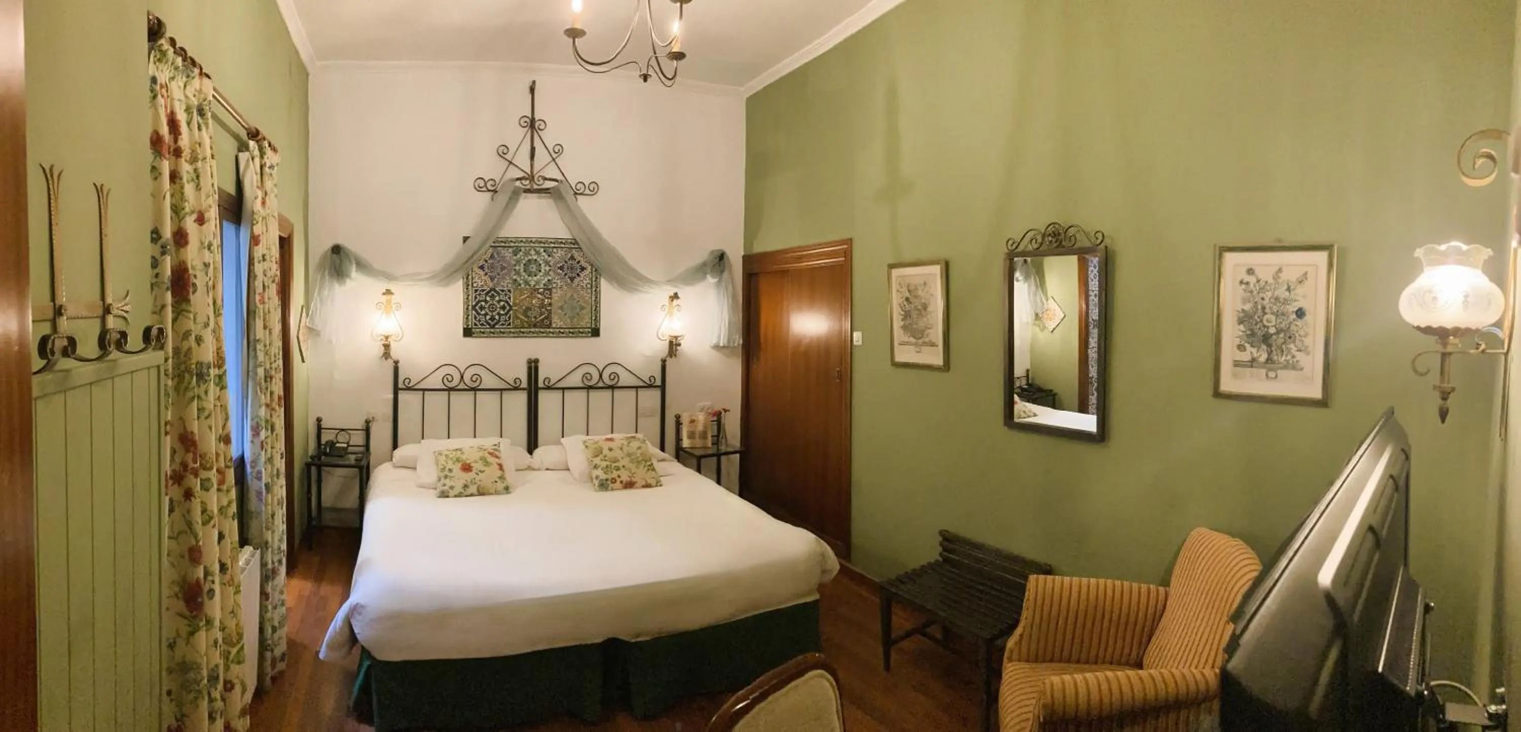 Bed in Hotel Abanico Casa Palacio