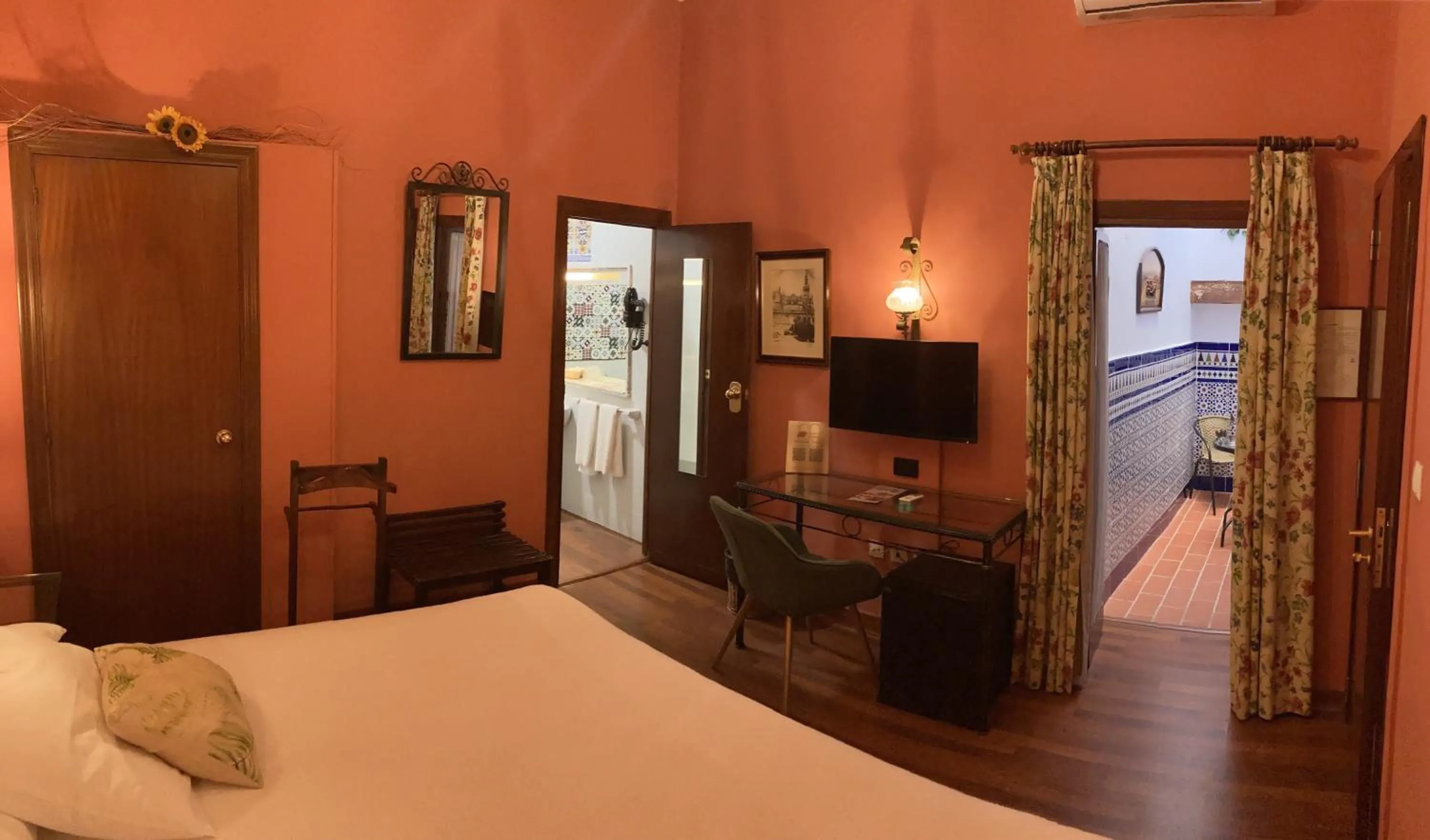 Bed in Hotel Abanico Casa Palacio