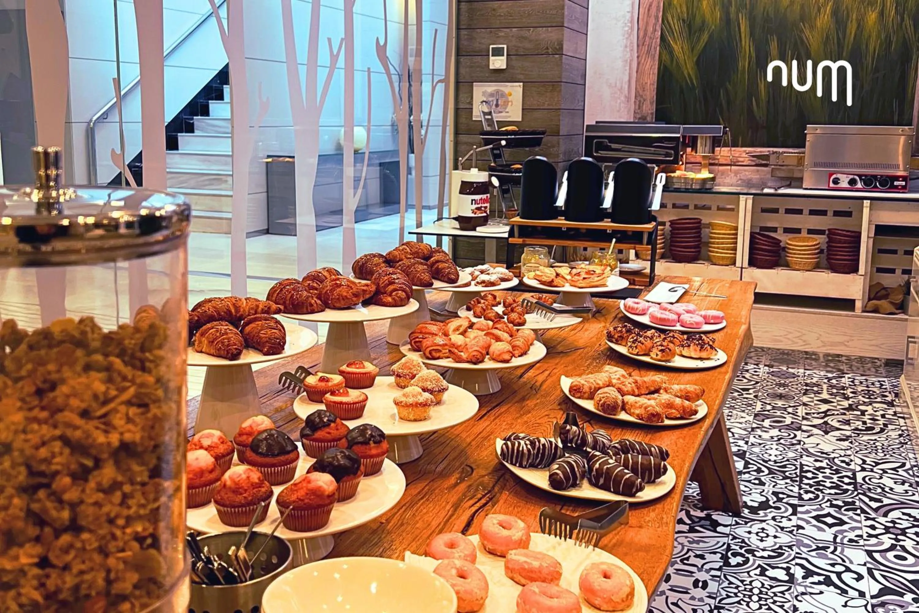 Buffet breakfast in Num Hotel