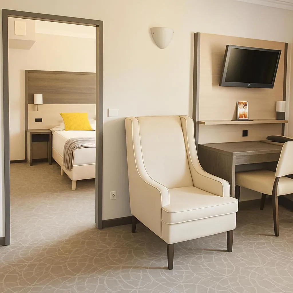 Bed in 24hours Apartment Hotel