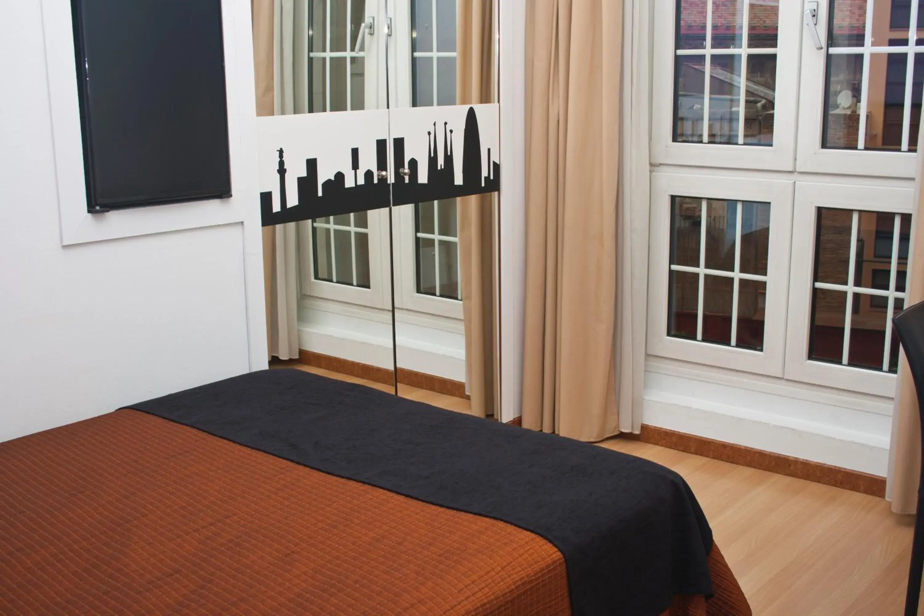 Bedroom, Bed in Hotel Abbot Bedroom, Bed in Hotel Abbot