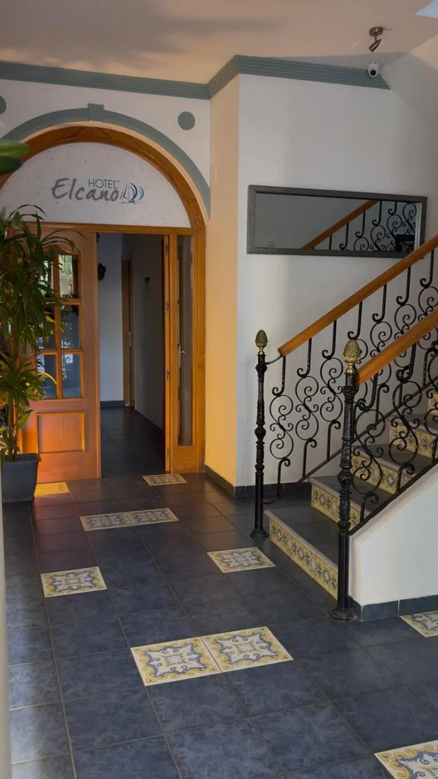 Lobby or reception in Elcano