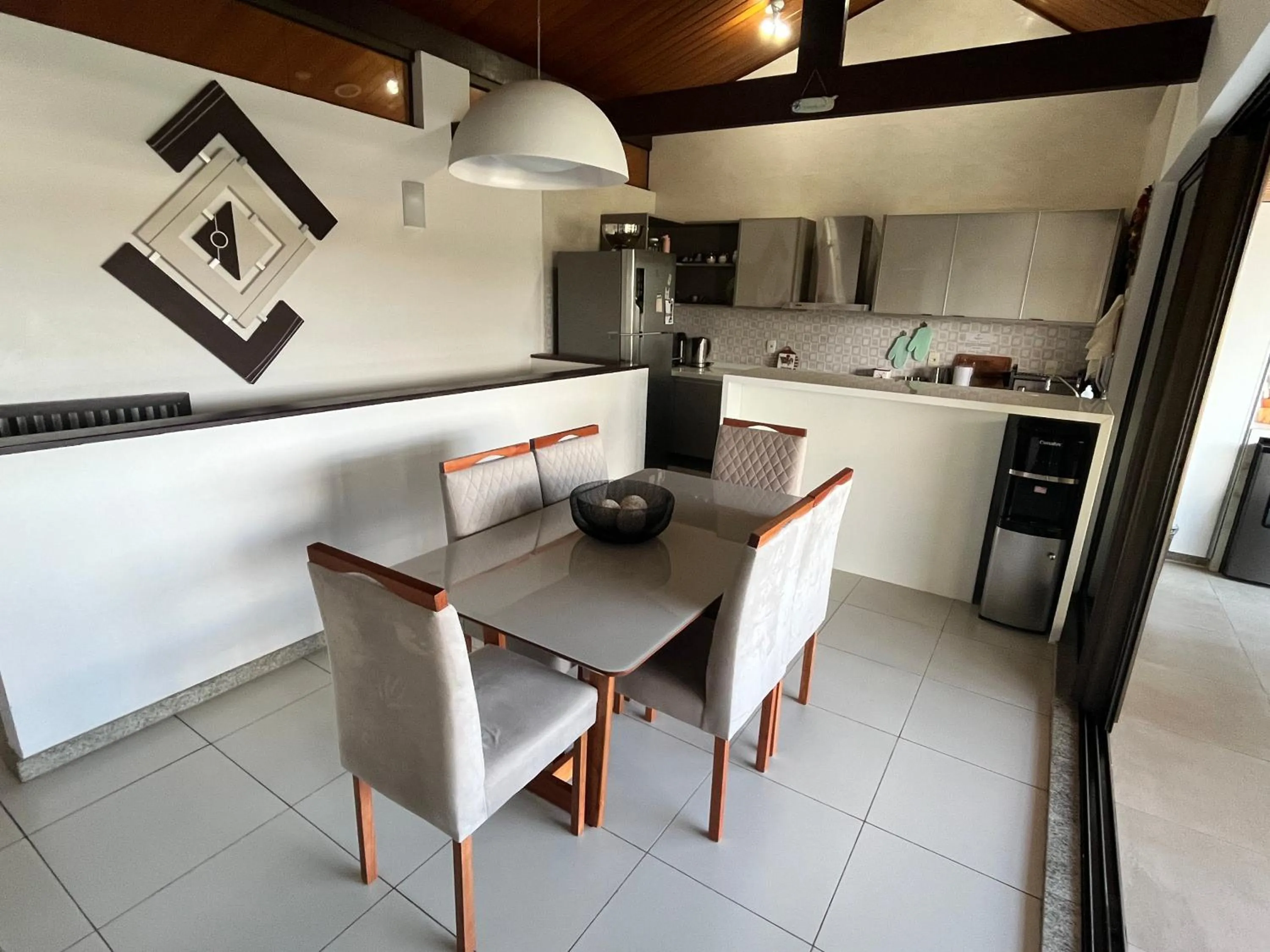Dining area in Duplex de Luxo - Muro Alto Malawí