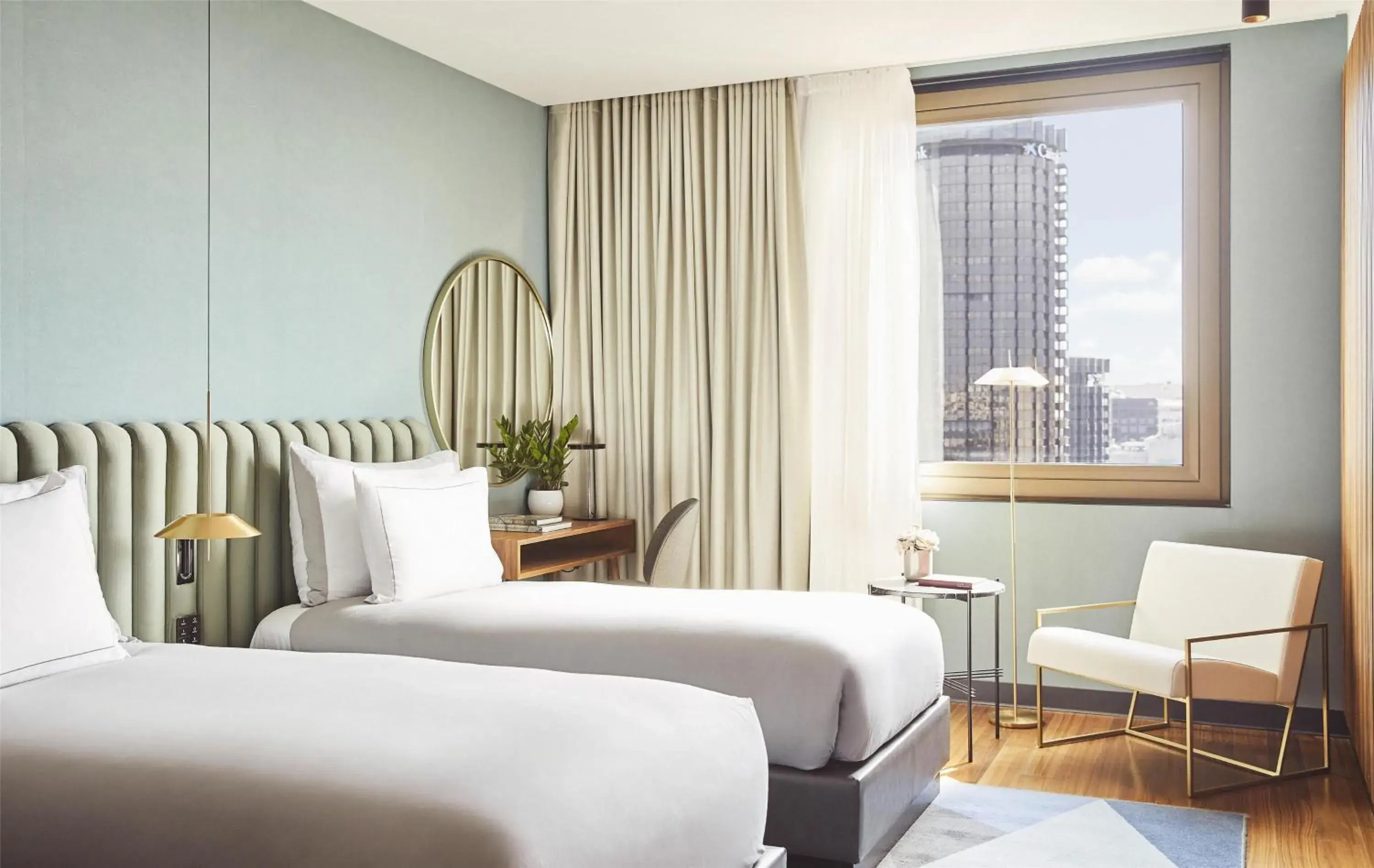 Bedroom, Bed in Grand Hyatt Barcelona Bedroom, Bed in Grand Hyatt Barcelona