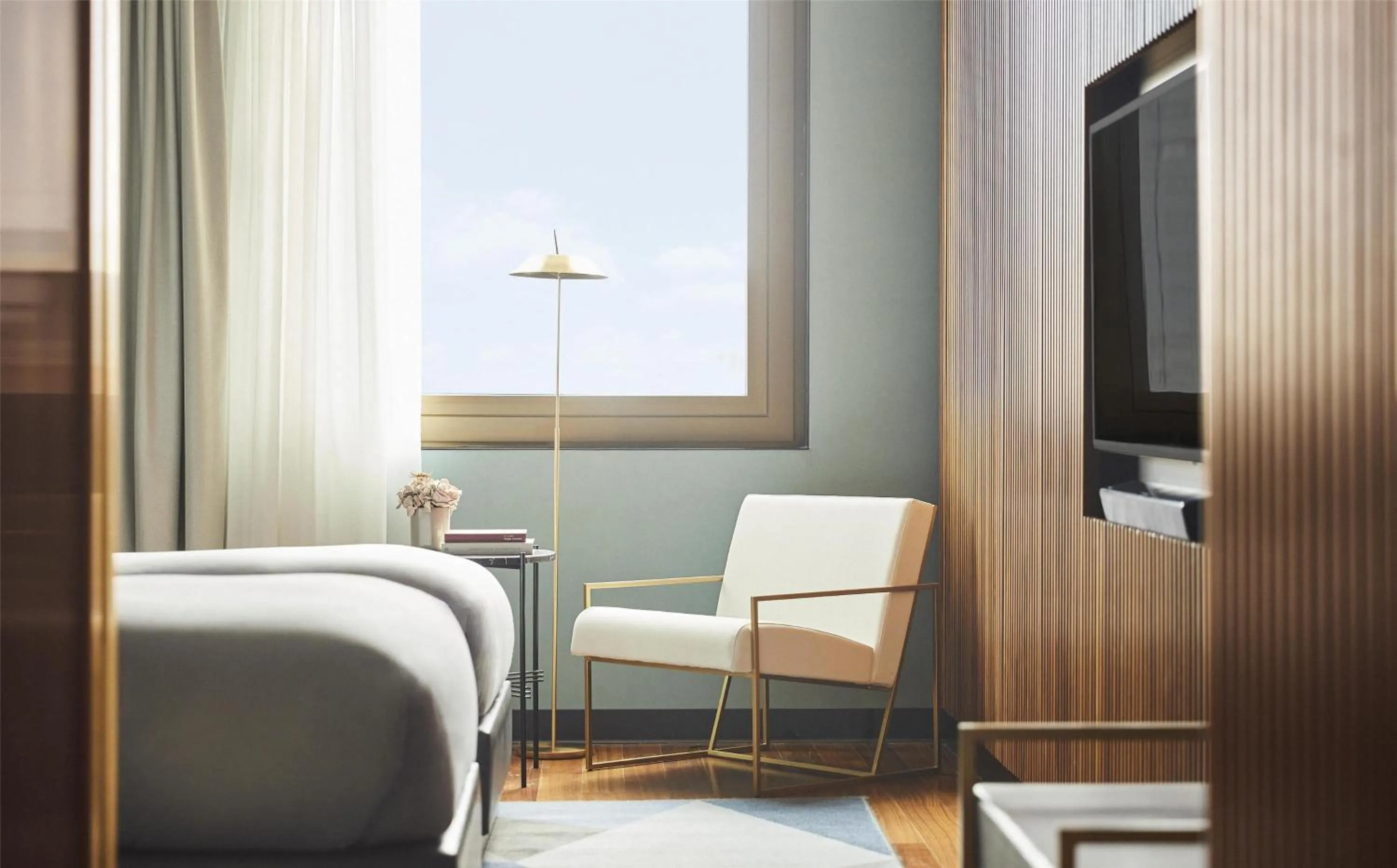 Bedroom in Grand Hyatt Barcelona