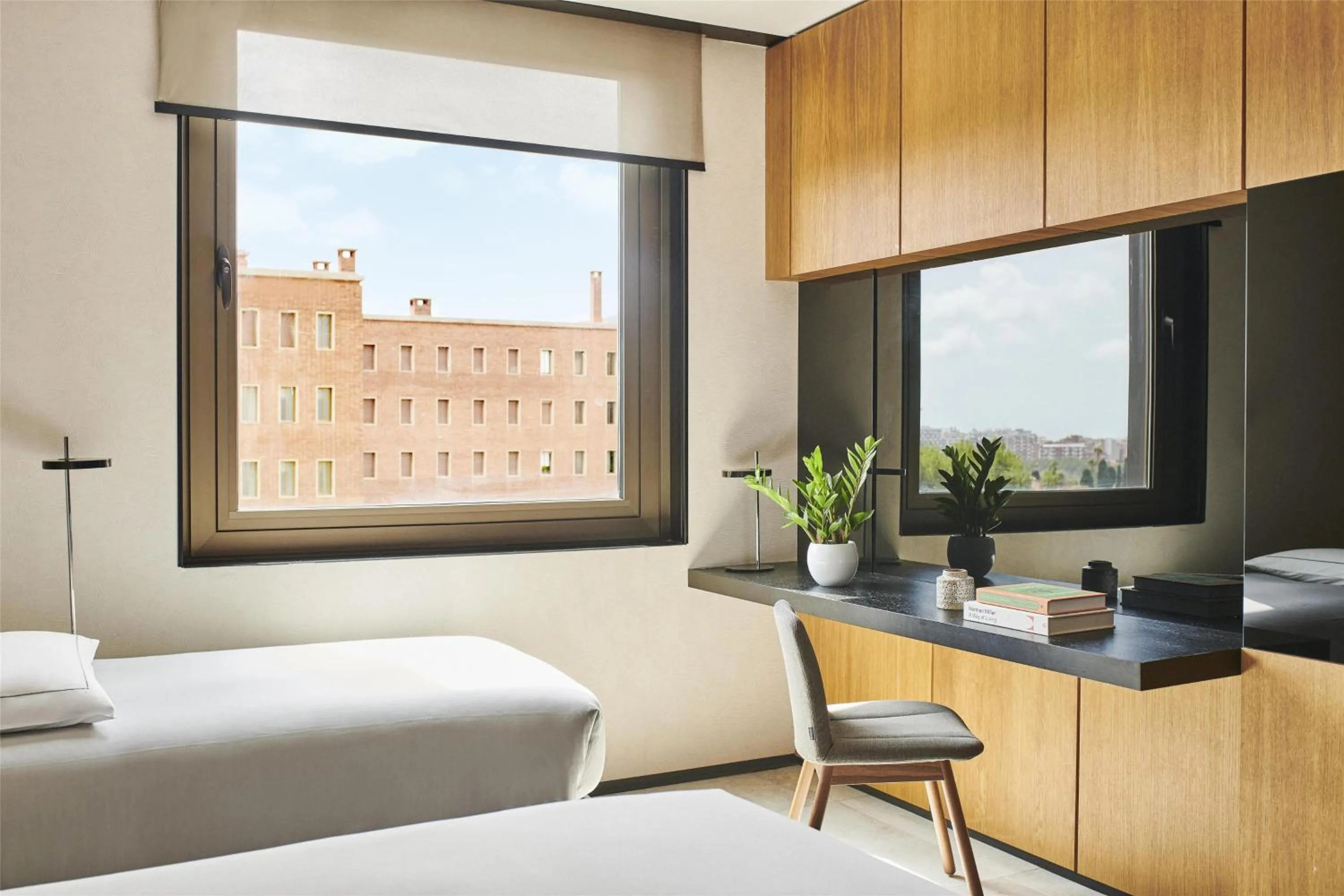 Bedroom, Bed in Grand Hyatt Barcelona