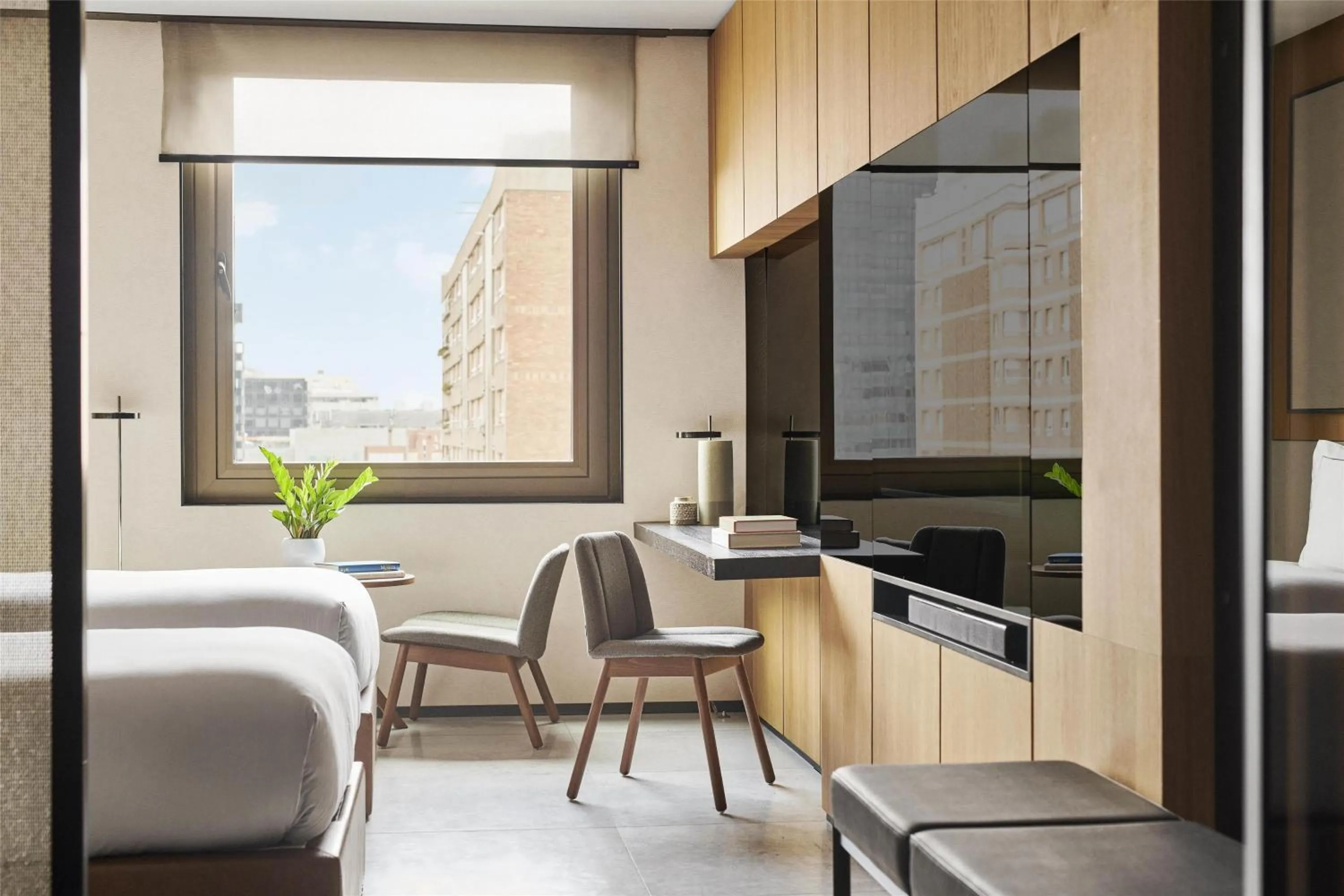 Bedroom in Grand Hyatt Barcelona