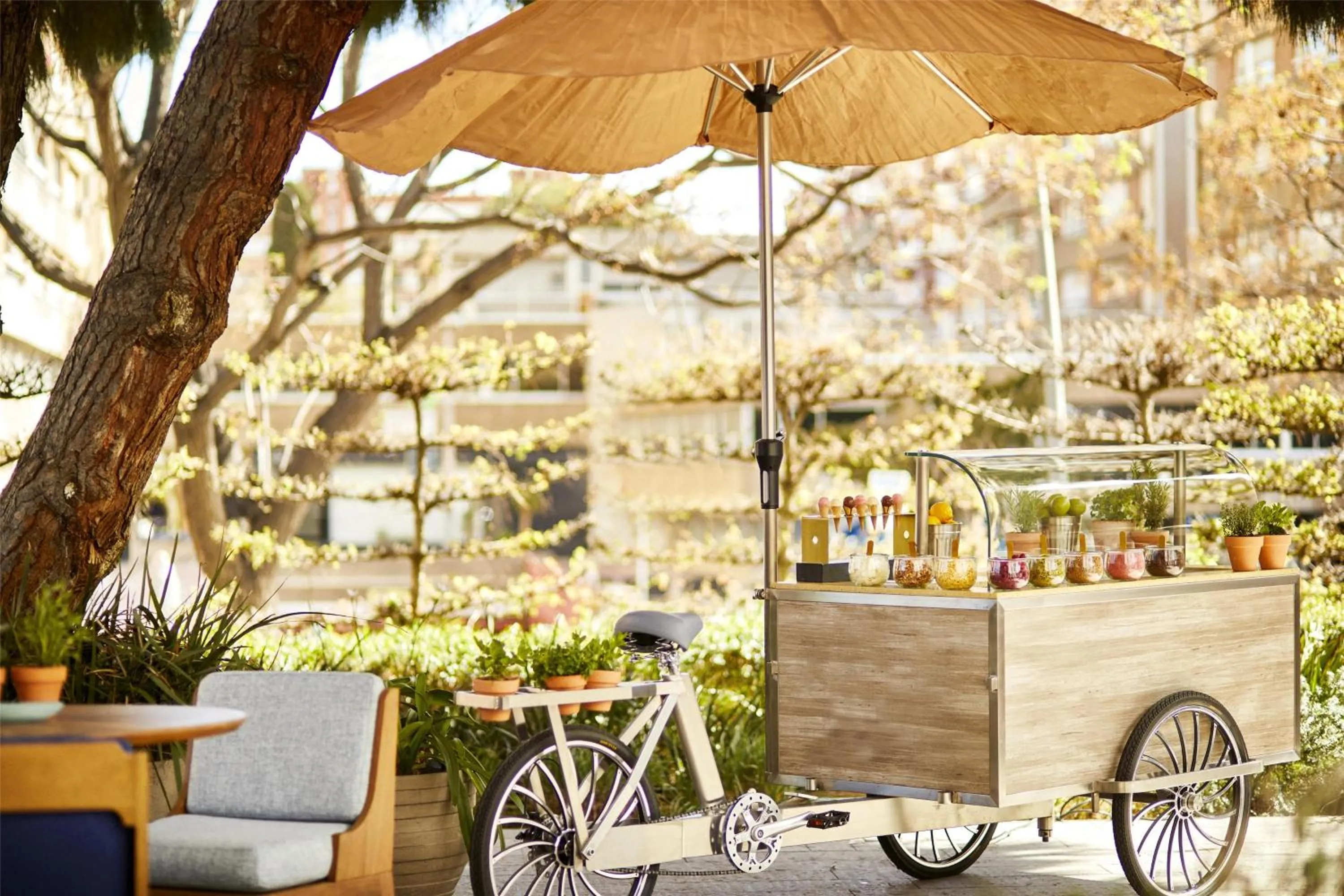 Restaurant/places to eat in Grand Hyatt Barcelona