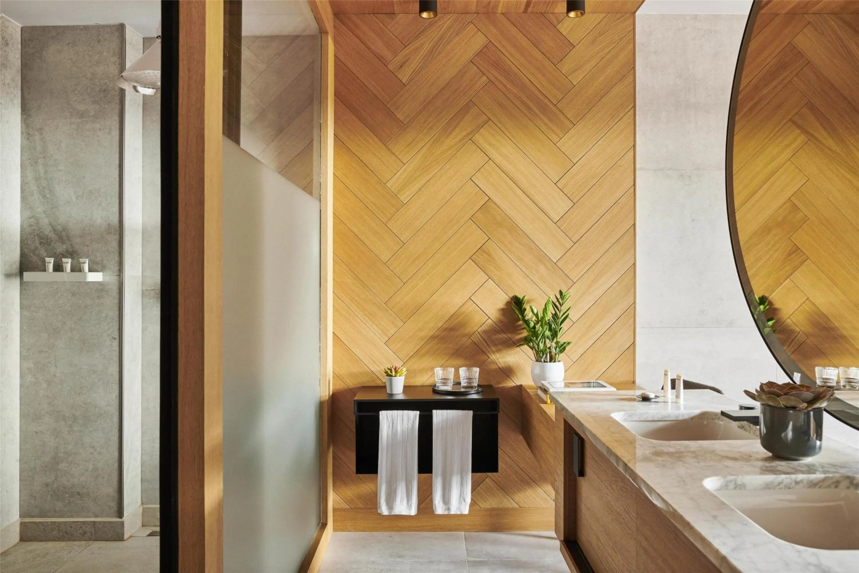 Bathroom in Grand Hyatt Barcelona