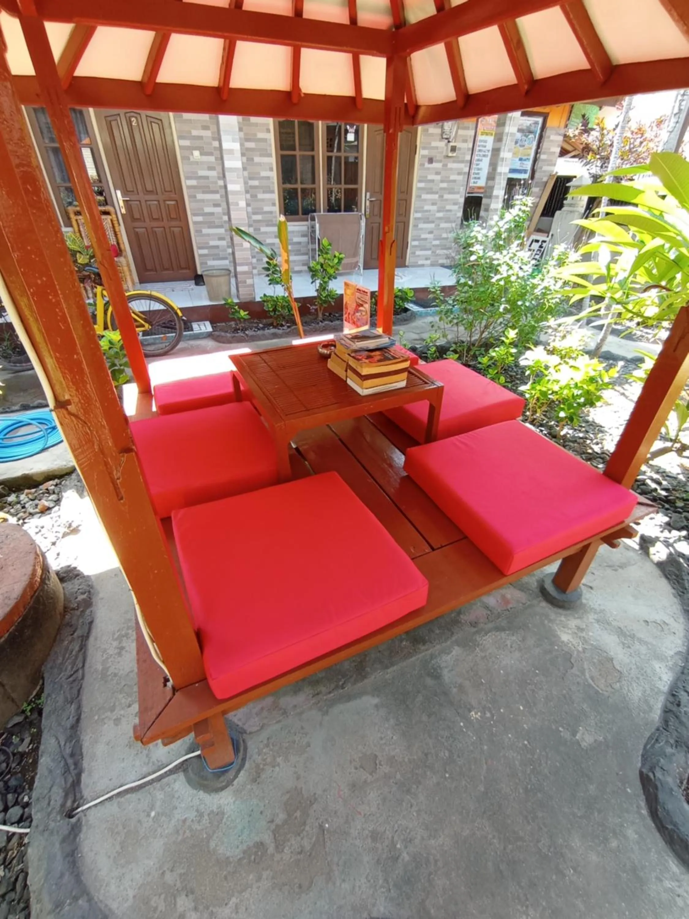 Seating area in Lita Homestay