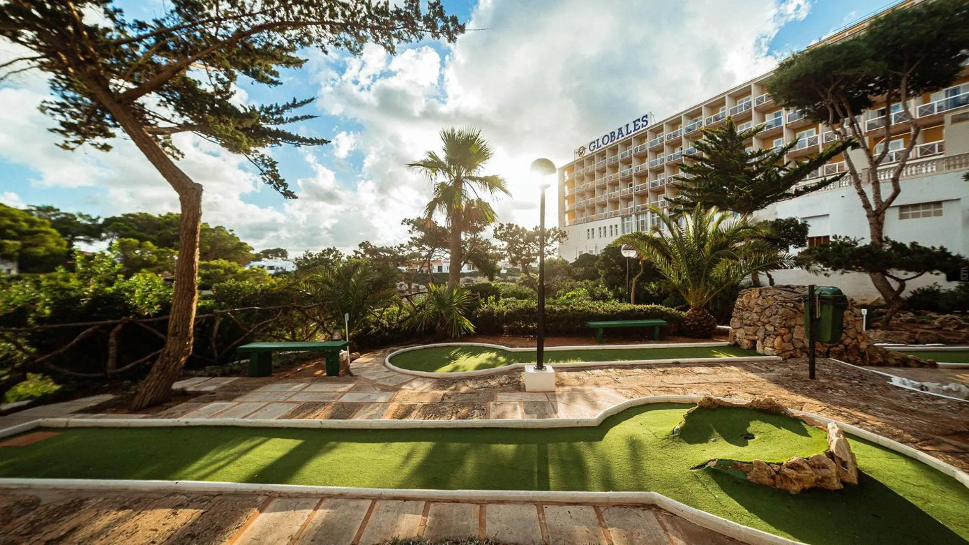 Minigolf in Globales Almirante Farragut