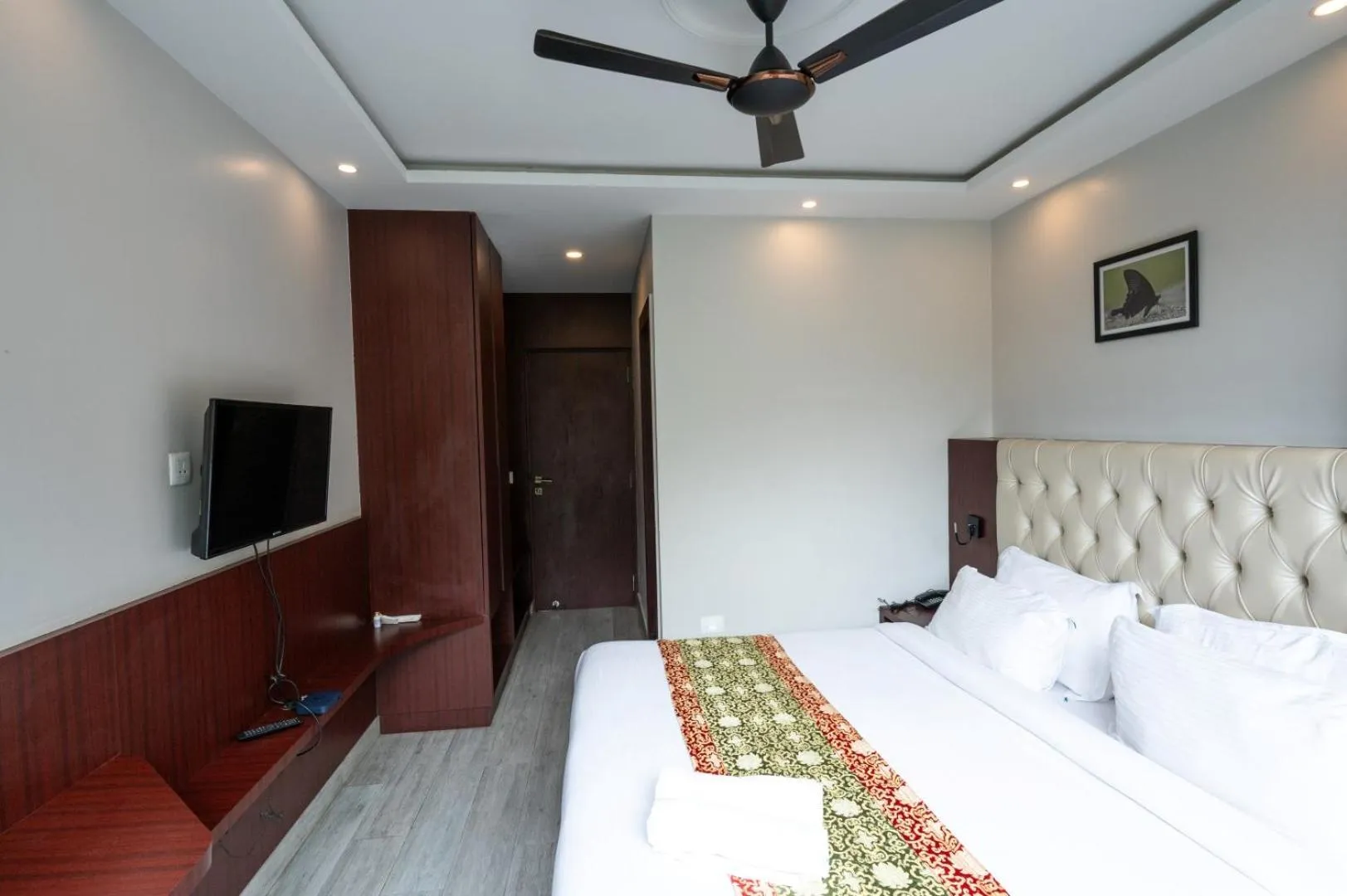 Bed in Avianna Gangtok Resort & Spa