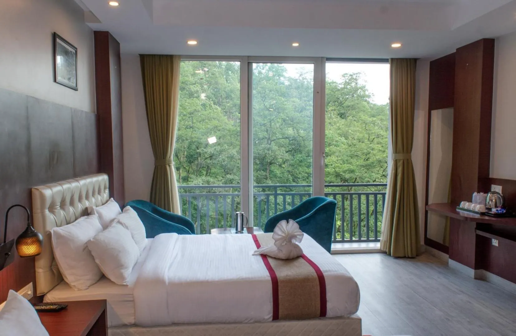 Living room in Avianna Gangtok Resort & Spa