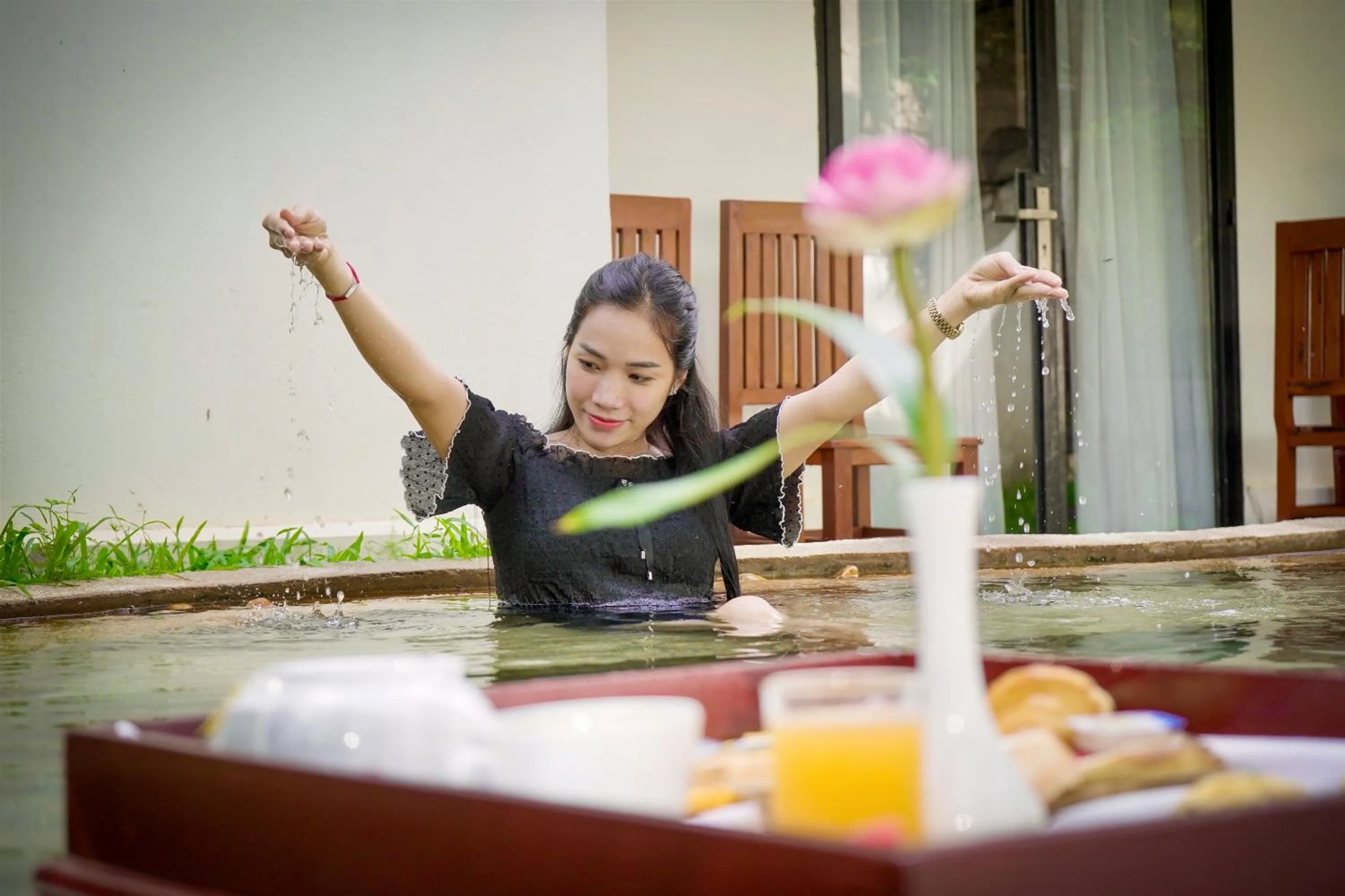 Swimming pool in Apsara Greenland Boutique Villa & Resort