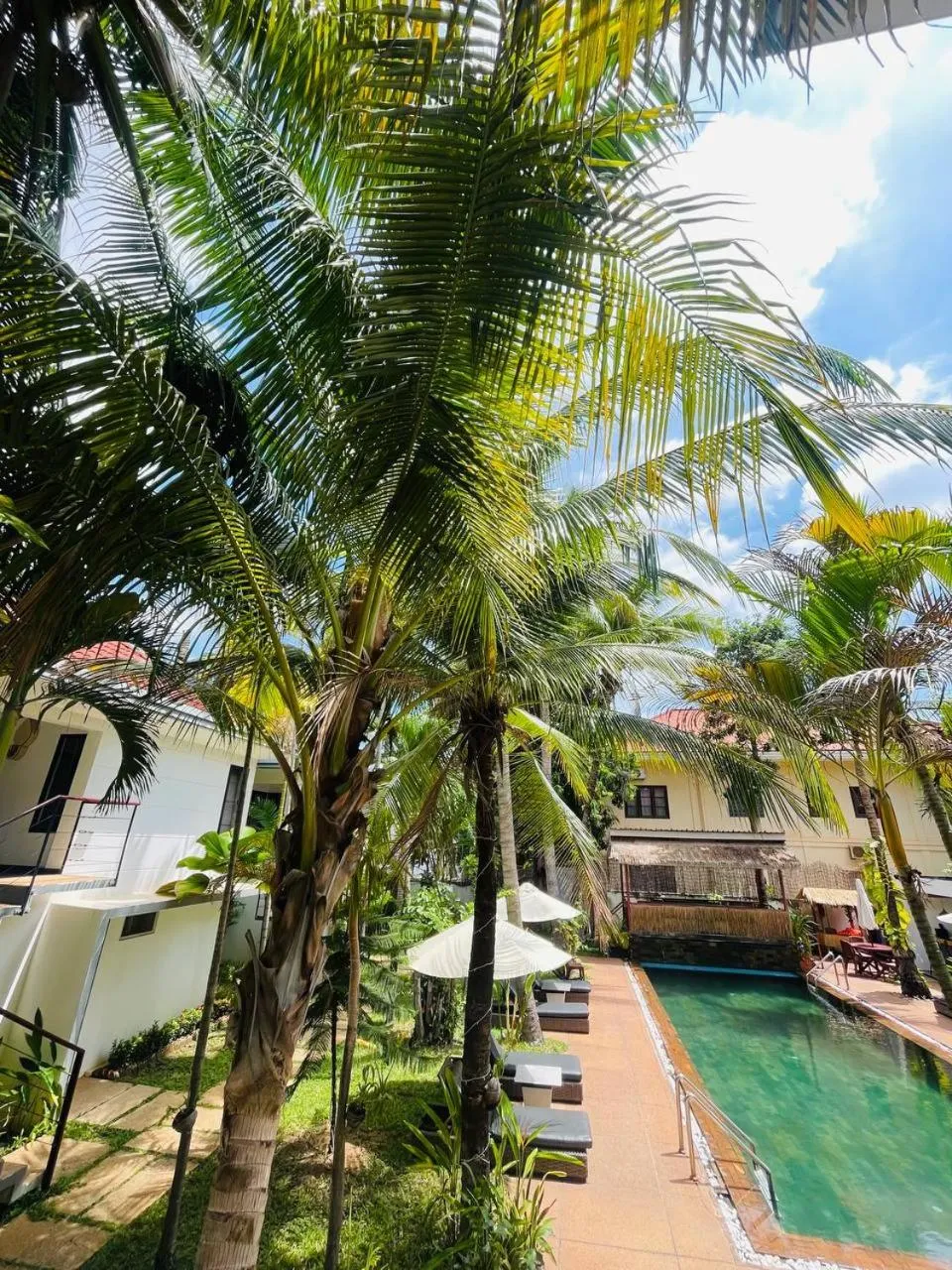 Garden view in Apsara Greenland Boutique Villa & Resort