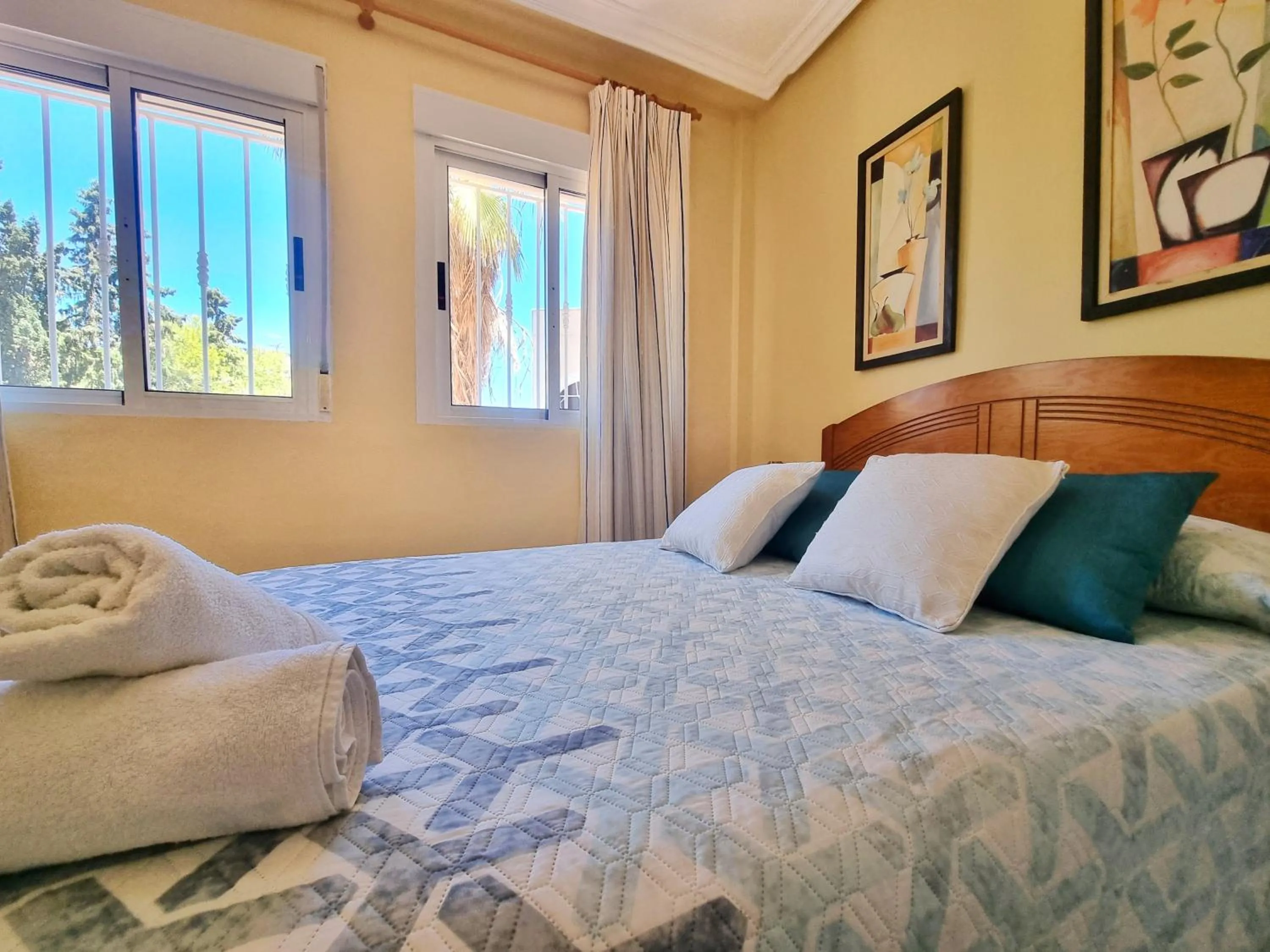 Bed in Apartamento con Piscina, Wifi - by Aloha Palma