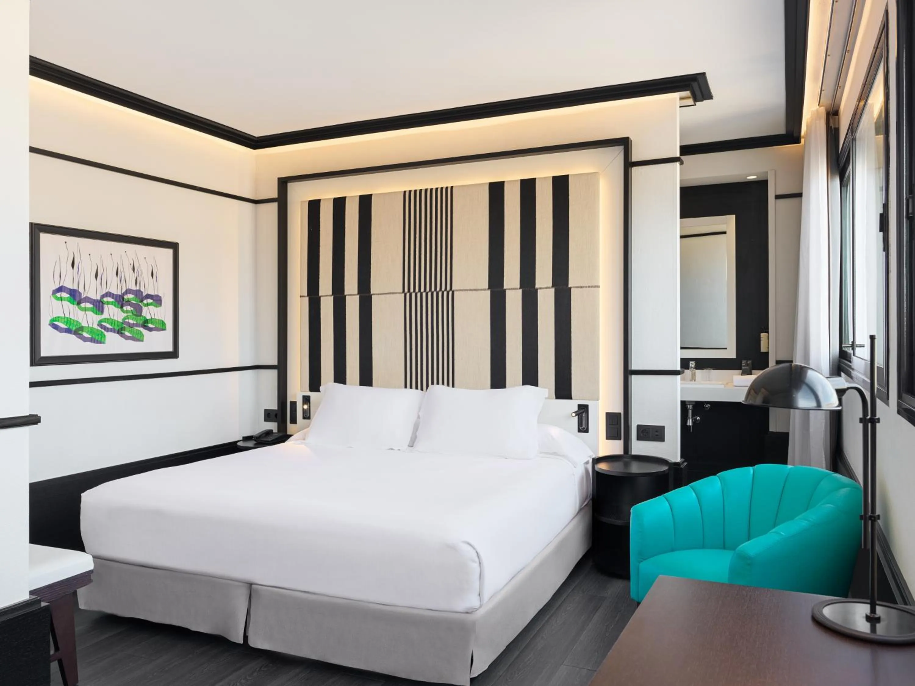 Bed in H10 Marina Barcelona